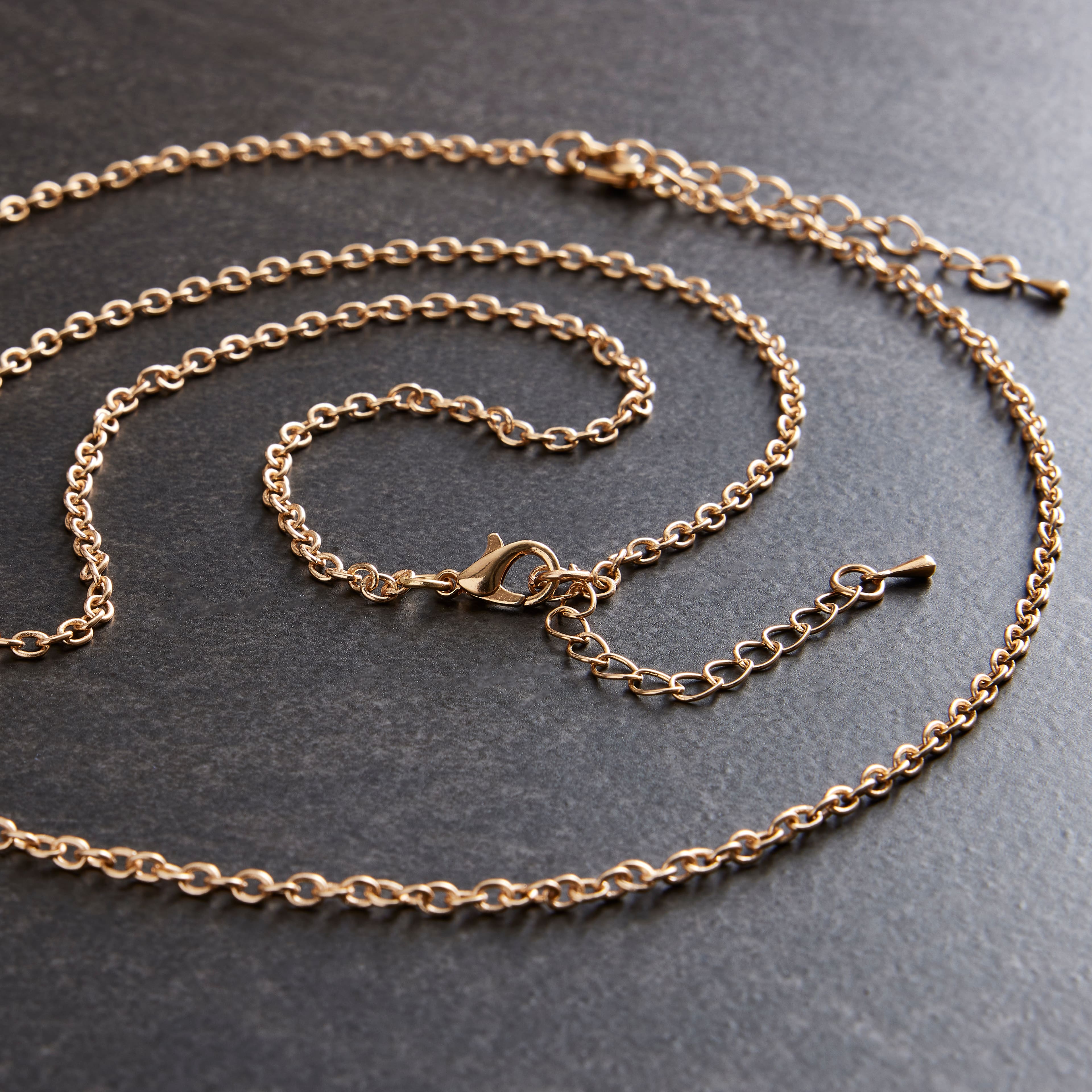 12 Packs: 2 ct. (24 total) 16" Gold Chain Necklaces by Creatology™