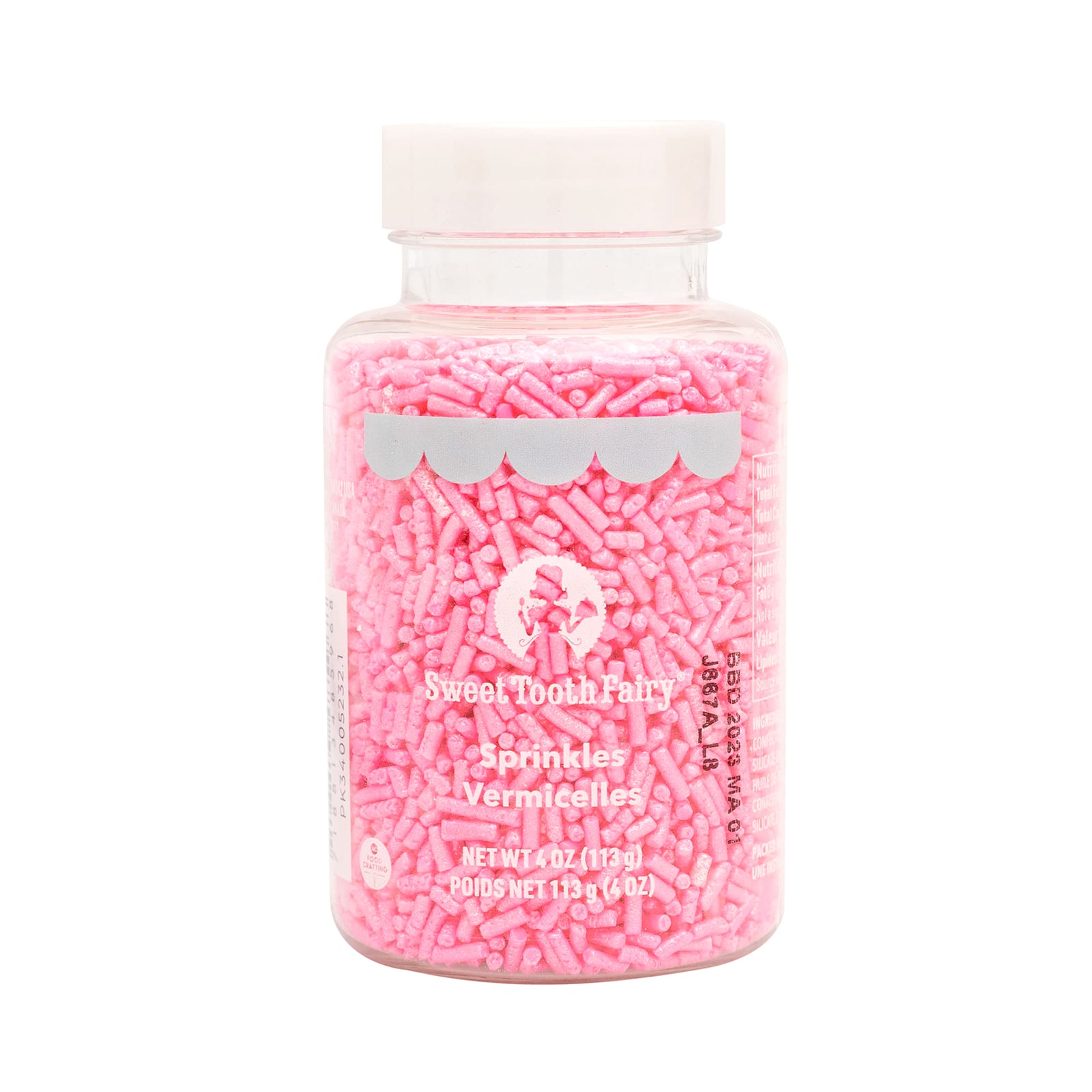 Sweet Tooth Fairy&#xAE; Pearlized Jimmies Sprinkles, 4oz.