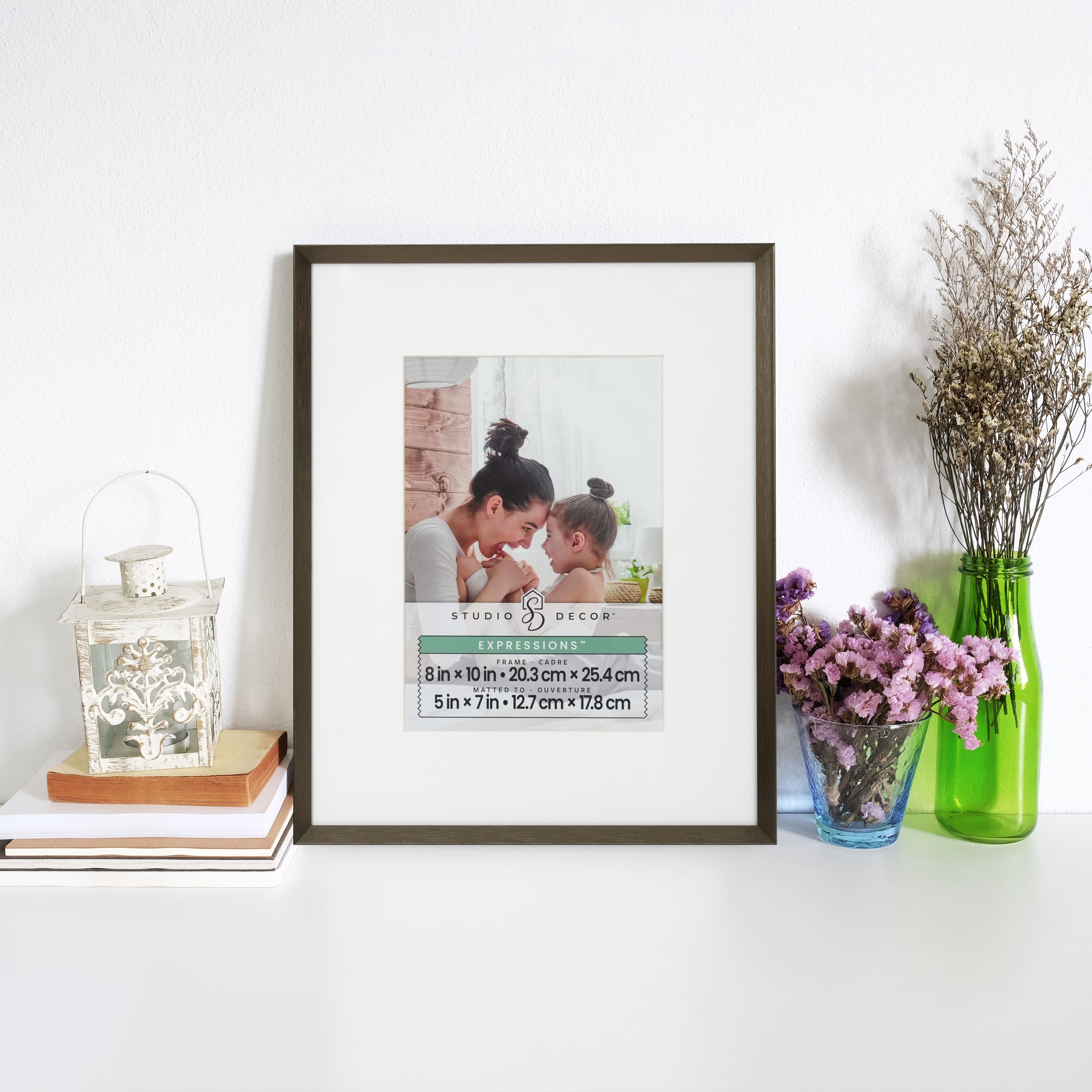 Expressions&#x2122; Aluminum Frame with Mat by Studio D&#xE9;cor&#xAE;