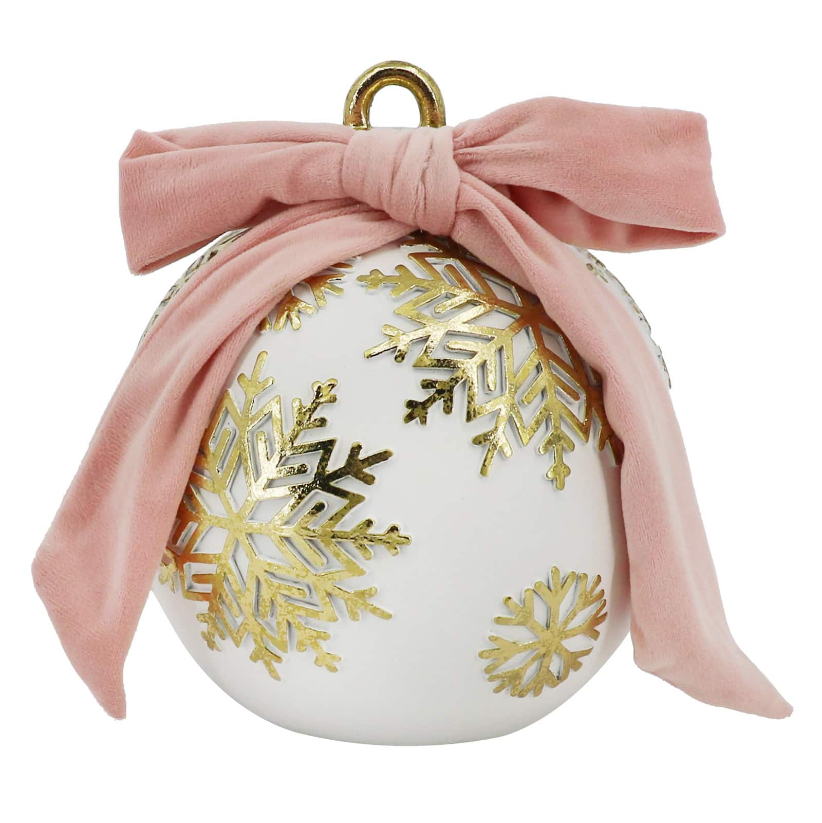 Assorted 8&#x22; Ball Tabletop Ornament with Ribbon by Ashland&#xAE;, 1pc.