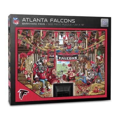 NFL Barnyard Fans 500 Piece Puzzle By Youthefan in Atlanta Falcons | 18" x 24" | Michaels®