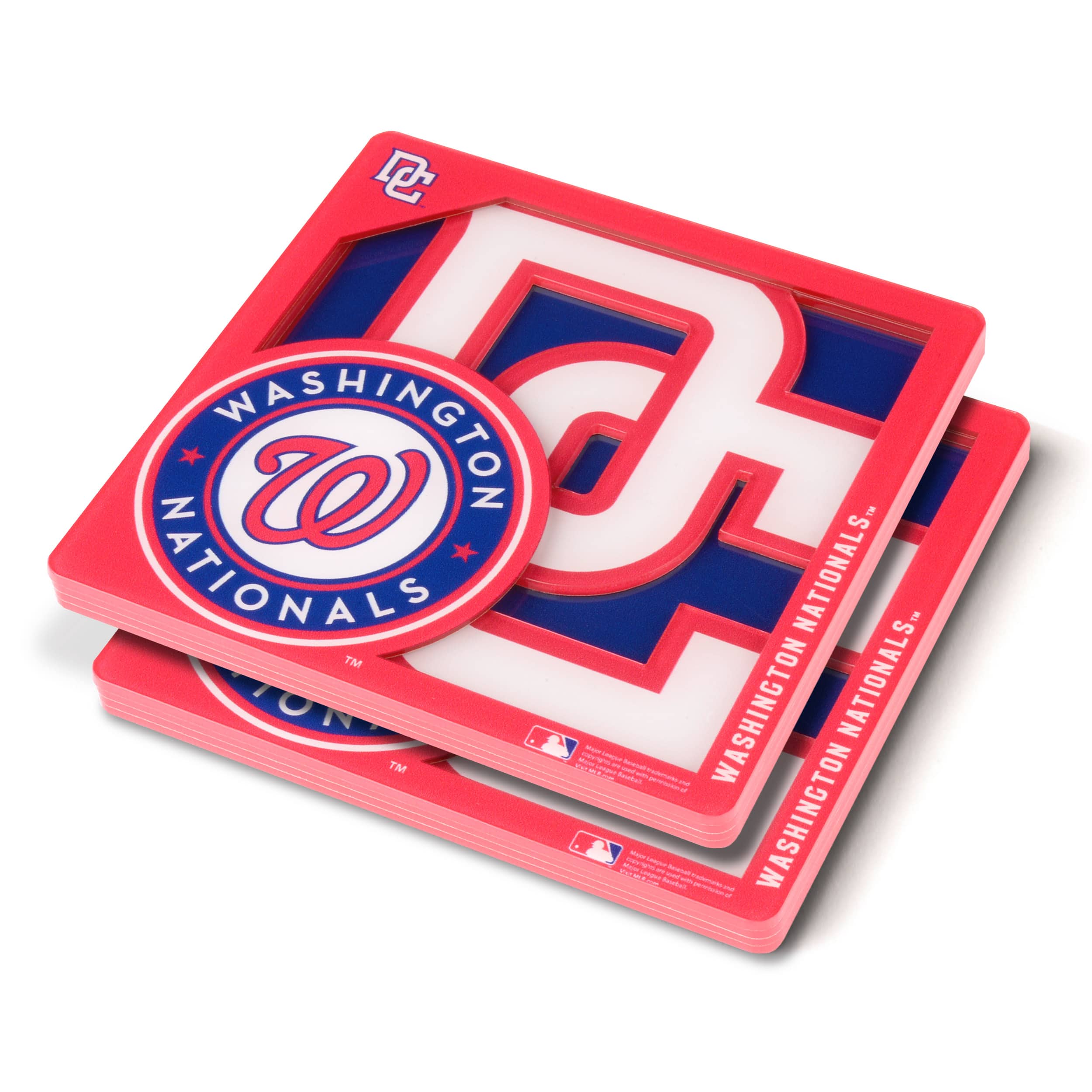YouTheFan MLB St. Louis Cardinals 3D Logo 2-Piece Assorted Colors Acrylic  Coasters 8499849 - The Home Depot