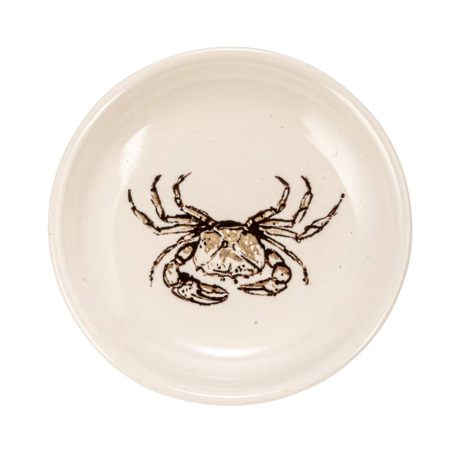 Hello Honey® 3" Cream Round Stoneware Dish Set with Animal Prints