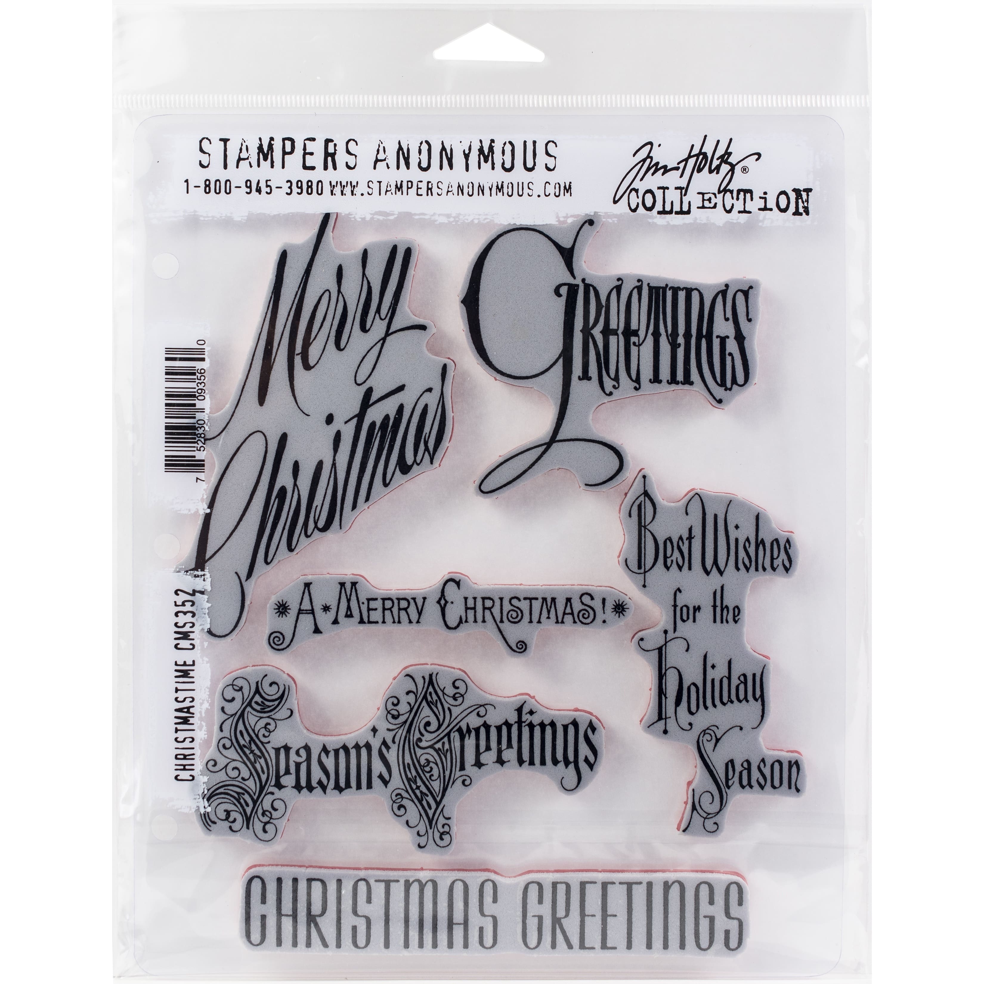 Stampers Anonymous Tim Holtz&#xAE; Christmastime Stamps