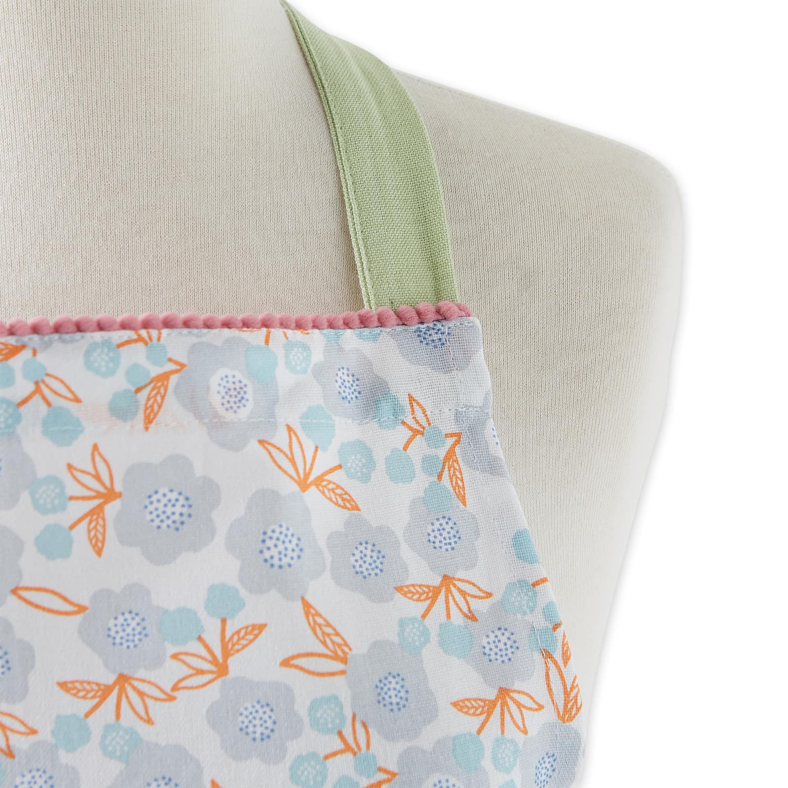 Blue Blossom Printed Apron