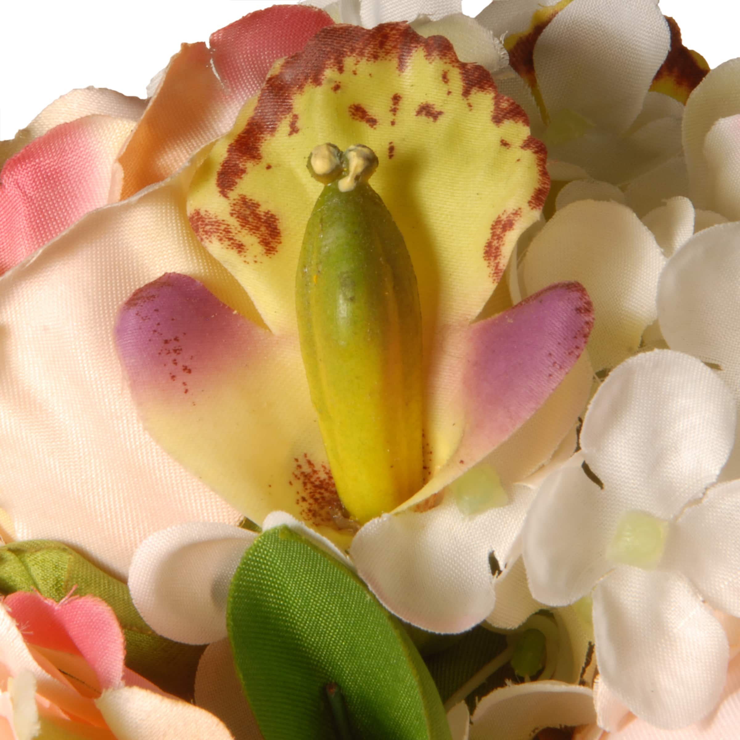 14" Hydrangea, Rose & Dahlia Bundle