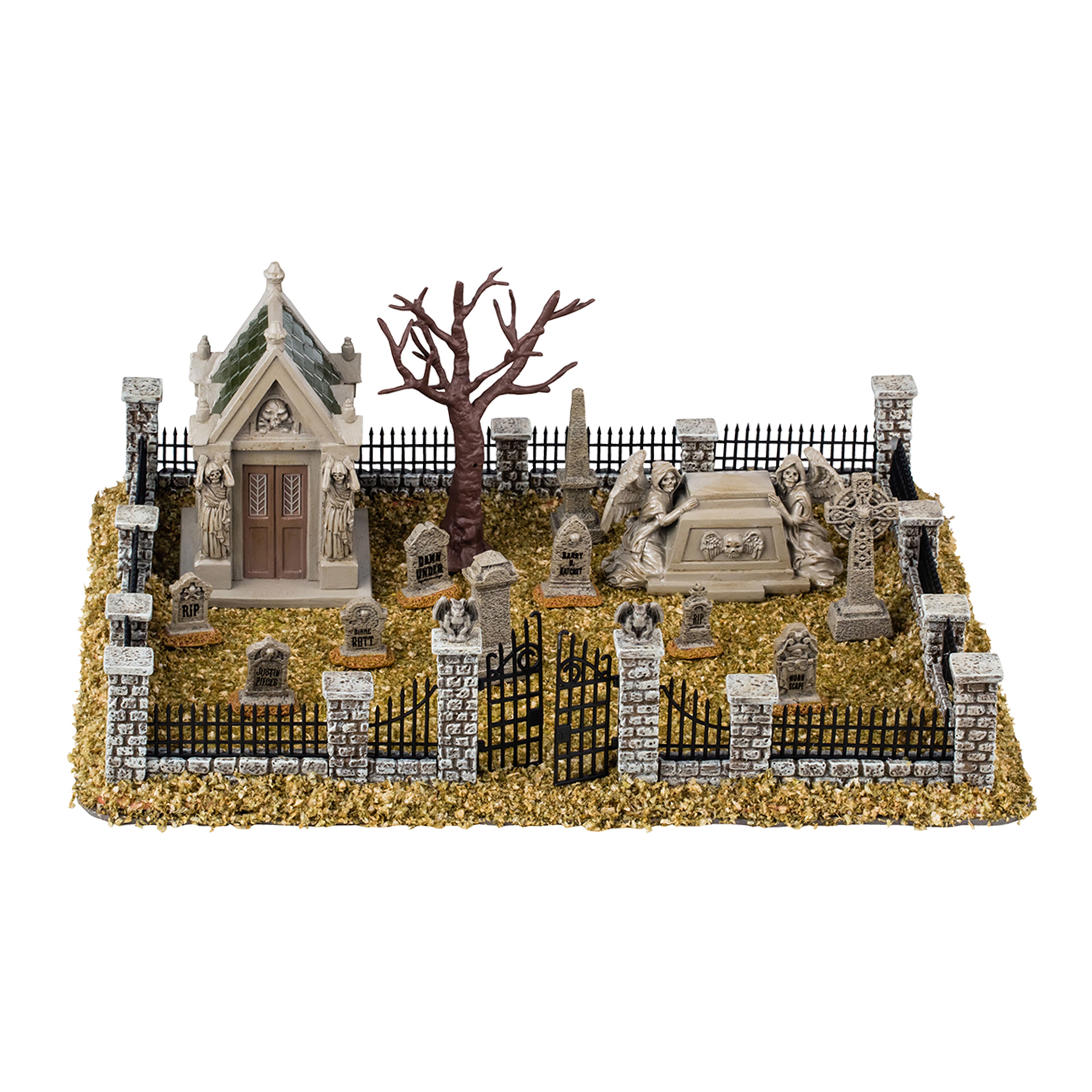 Lemax Spooky Town Haunted Souls Graveyard