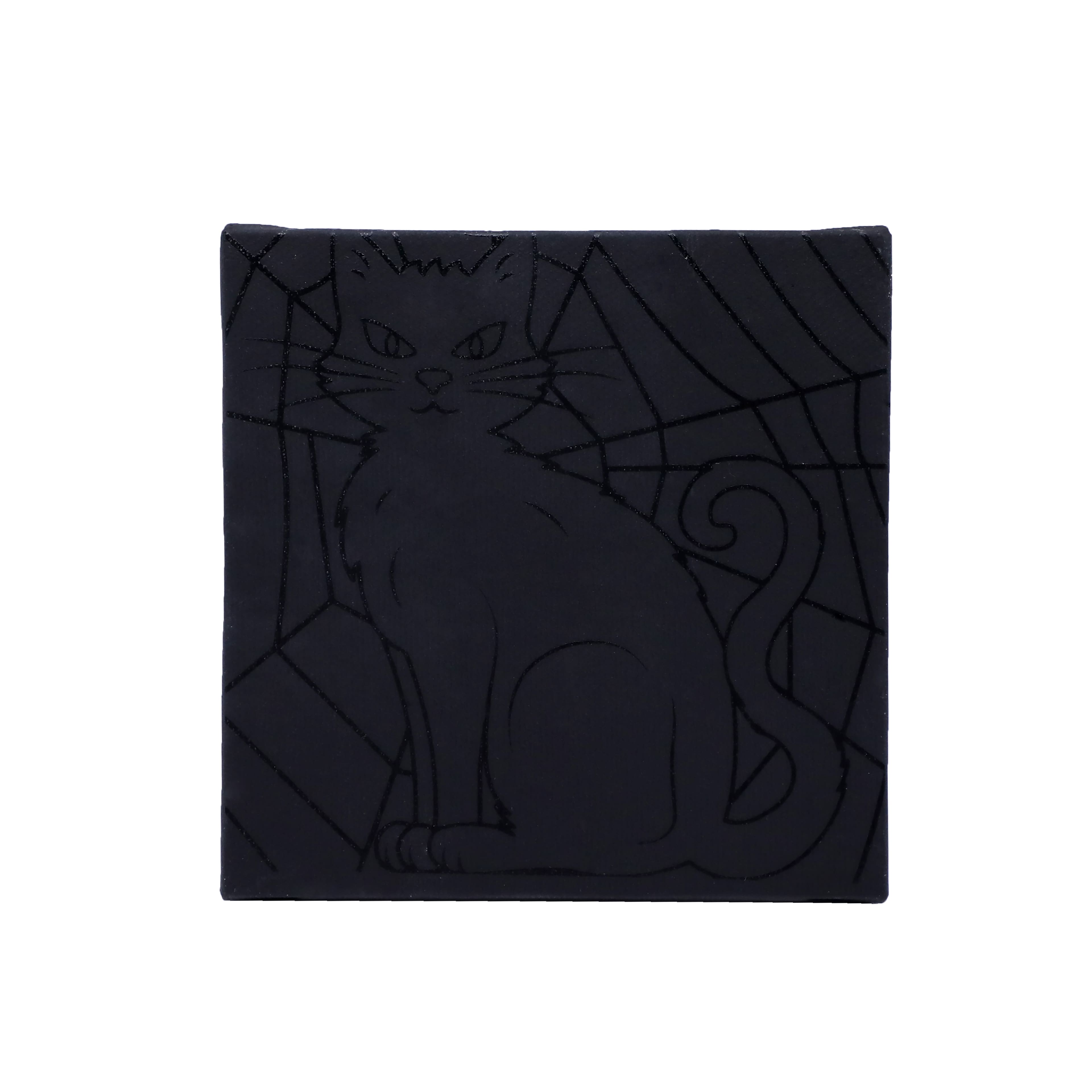 5" x 5" Cat in Web Canvas Painting Kit by Craft Smart®