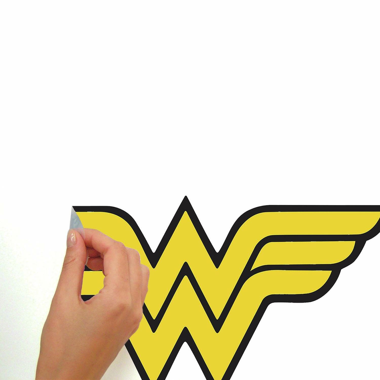 RoomMates DC Superhero Logos Peel &#x26; Stick Wall Decals