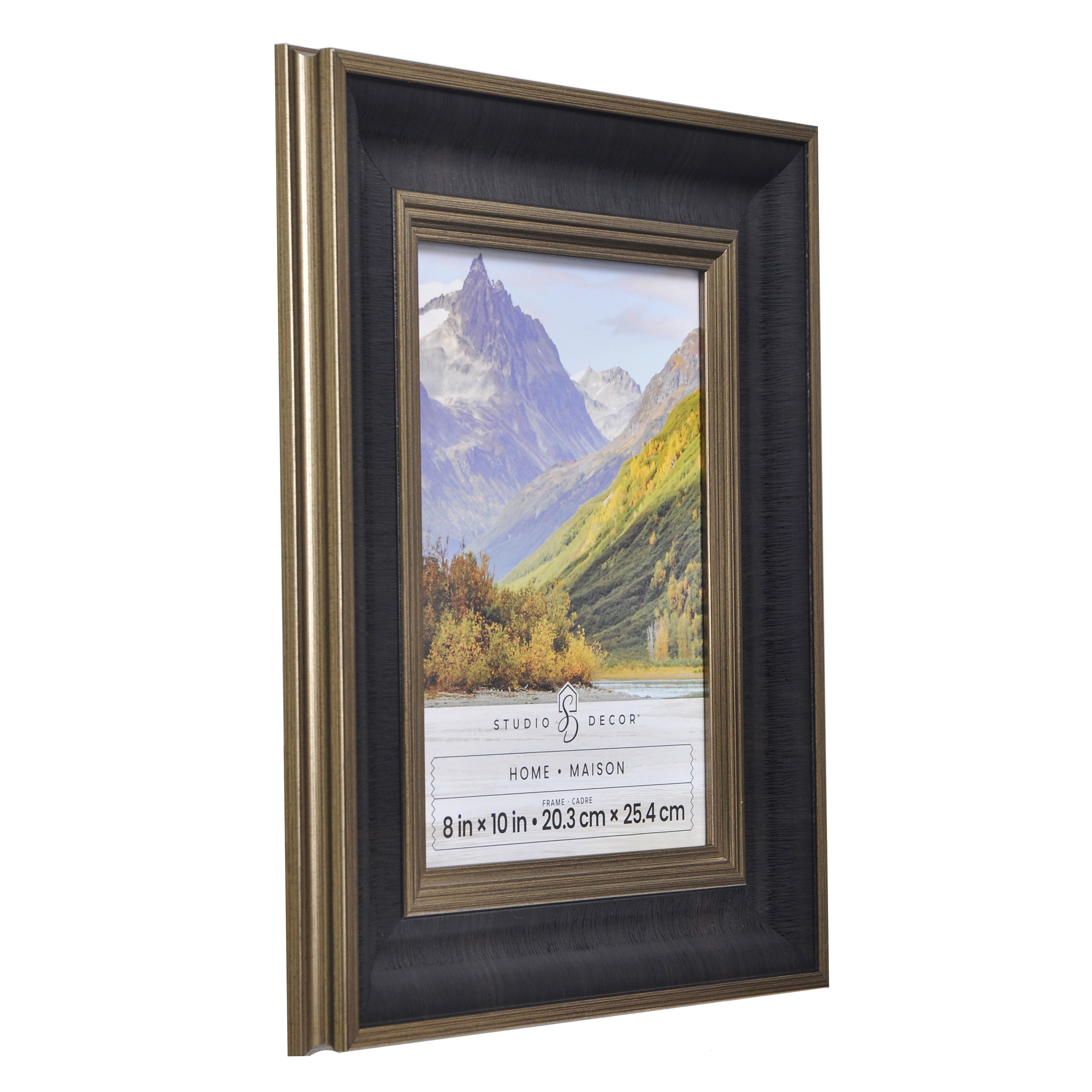 Home Black &#x26; Gold Leather Cigar Wall Frame by Studio D&#xE9;cor&#xAE;
