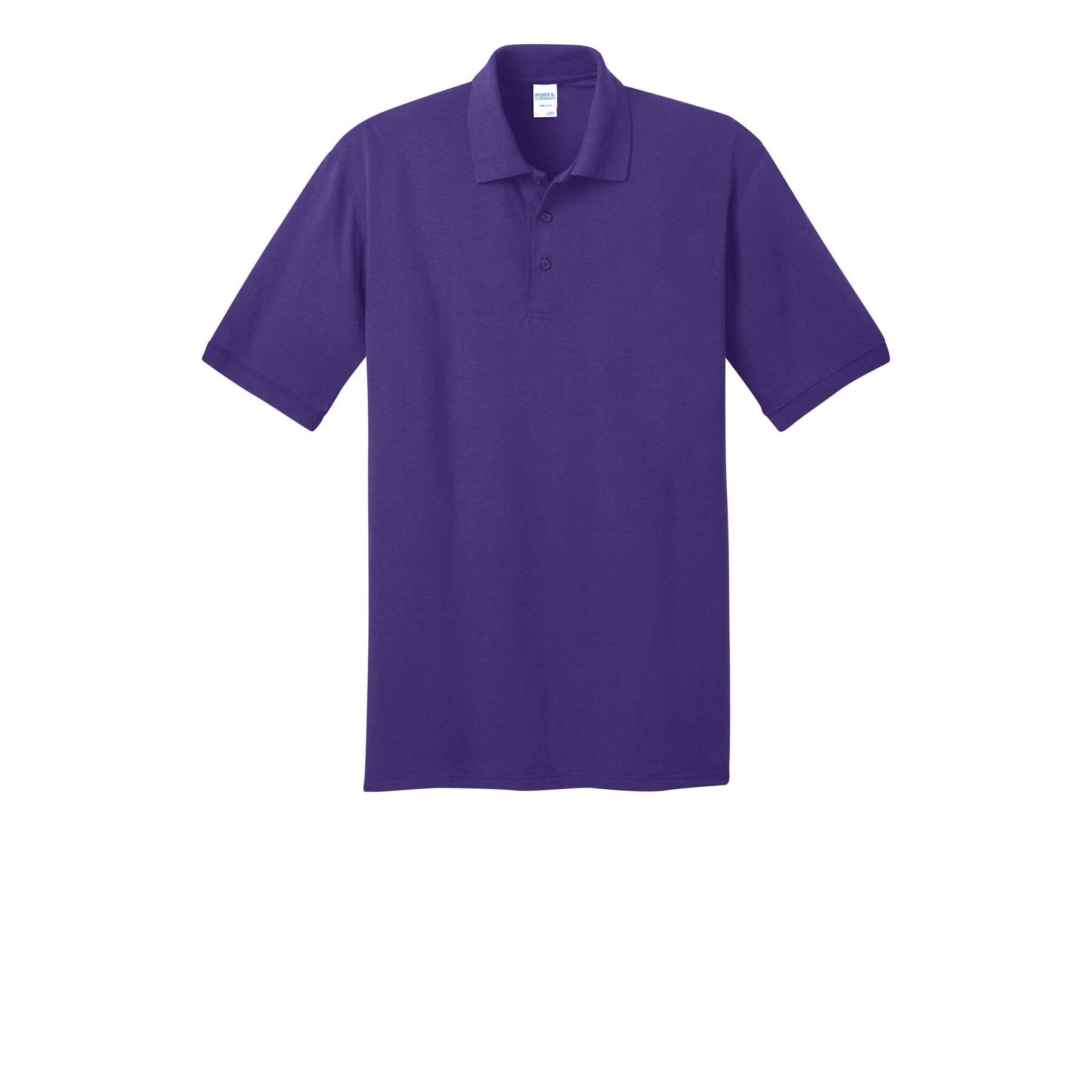 Port & Company® Darks Core Blend Jersey Knit Polo