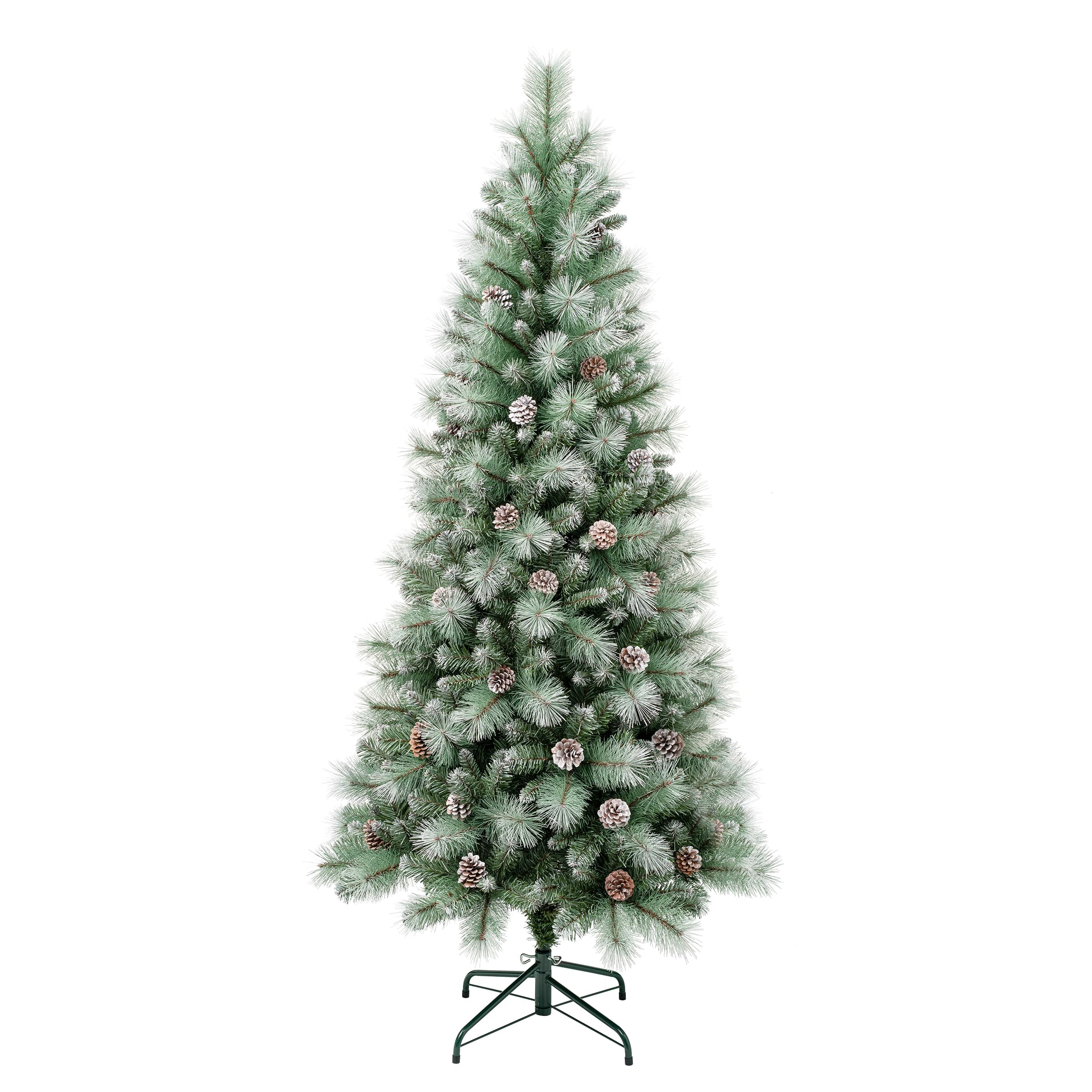 6ft. Unlit Perry Hard Needle Artificial Christmas Tree
