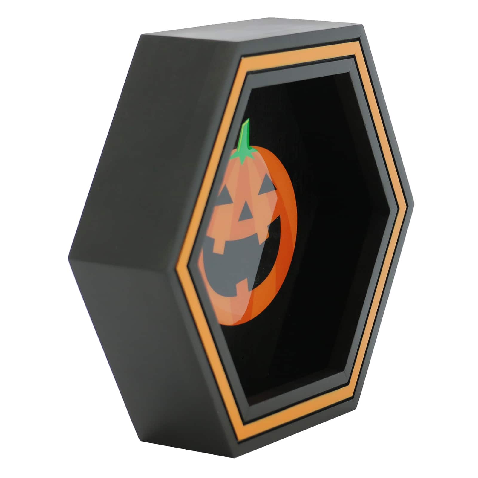 Assorted 7.75&#x22; Halloween Icon Hexagon Block Tabletop D&#xE9;cor, 1pc. by Ashland&#xAE;