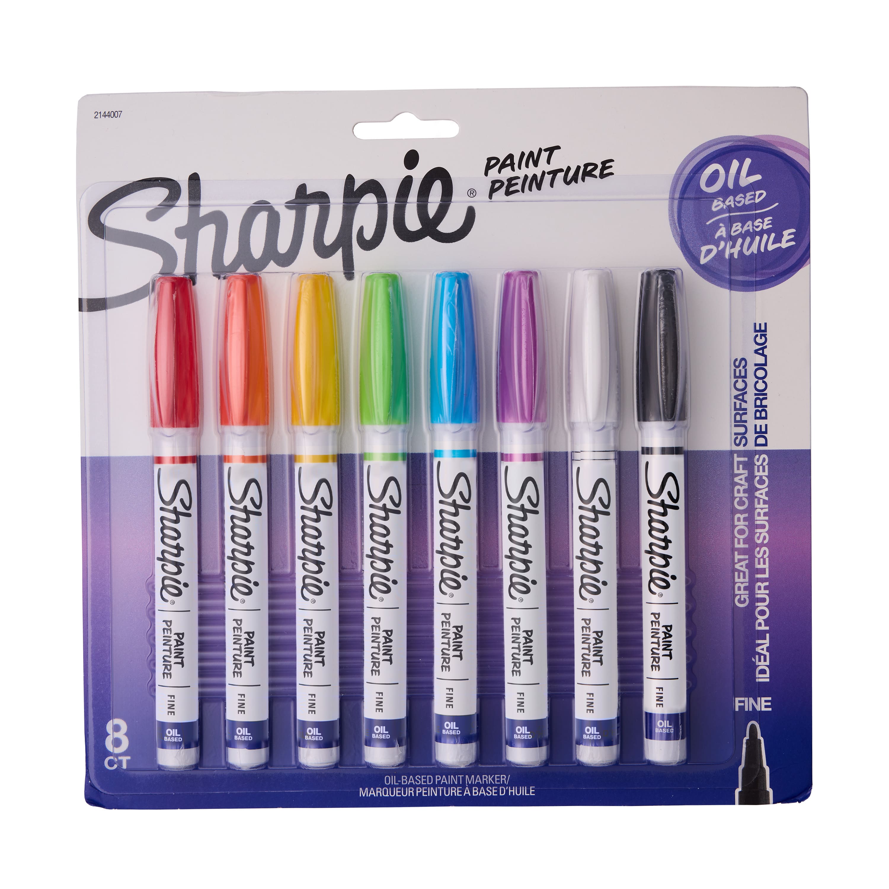 6 Packs: 8 ct. (48 total) Sharpie&#xAE; Fine Point Oil-Based Paint Marker Set