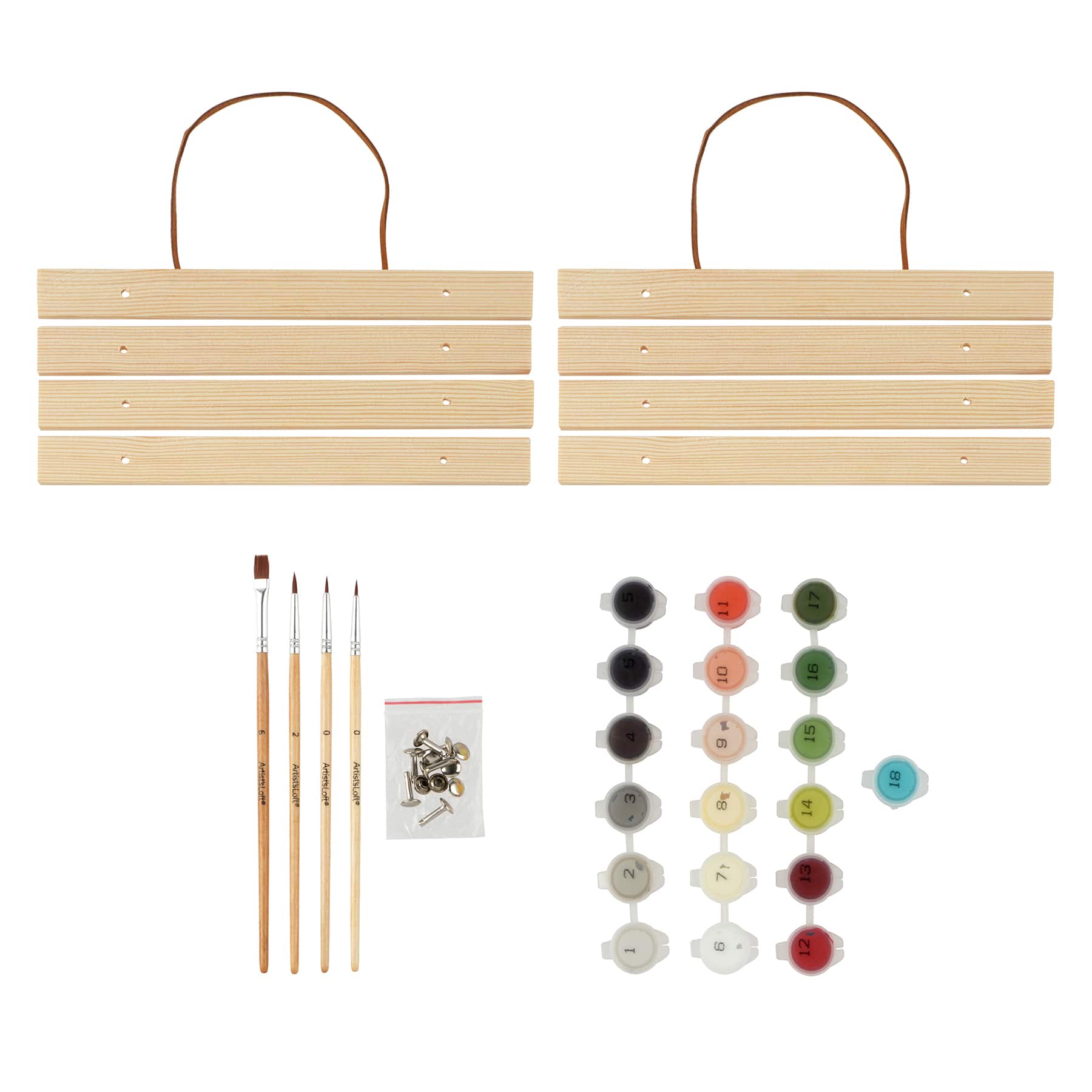 8" x 10" Flowers & Snakes Paint-by-Number Kit by Artist's Loft®