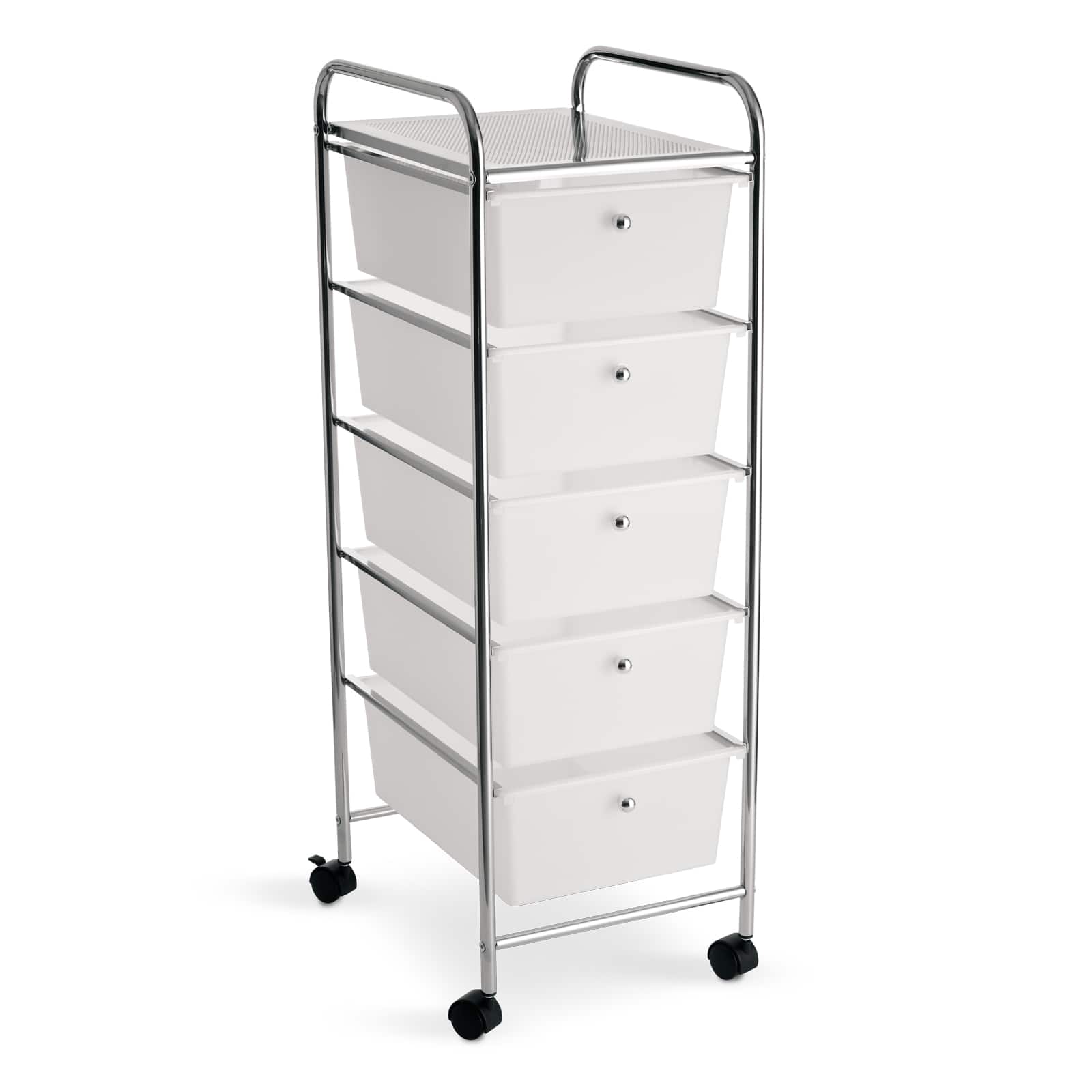Clear Rolling Cart With 5 Drawers By Recollections Michaels