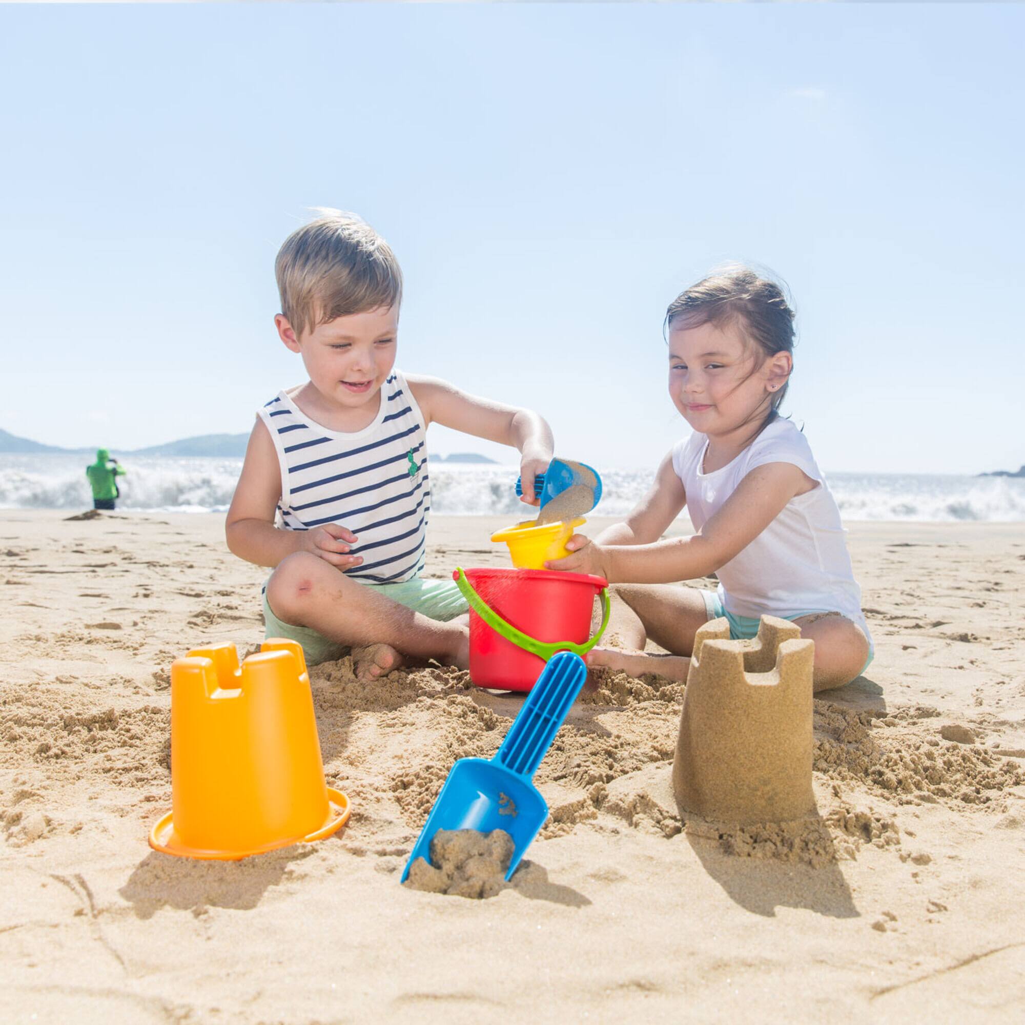 Hape 5-In-1 Beach Kids Sand & Water Toy Set