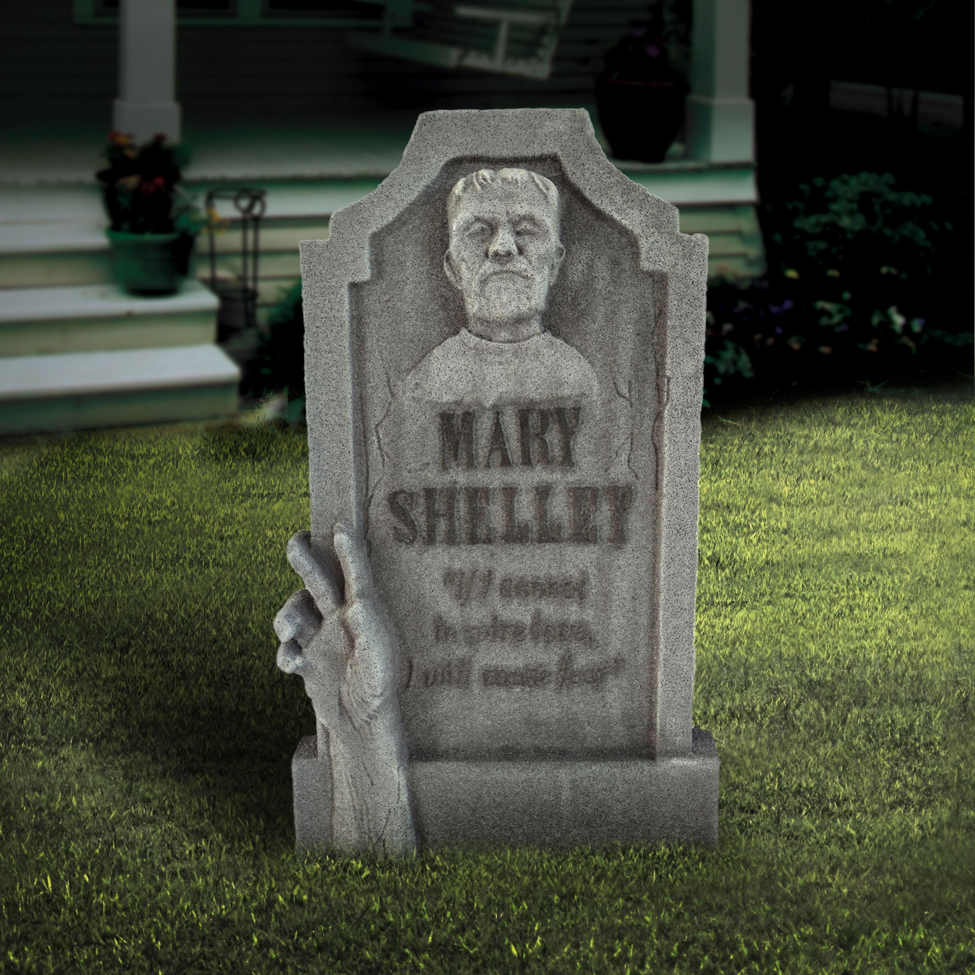 35" Gray Mary Shelley Tombstone by Ashland®