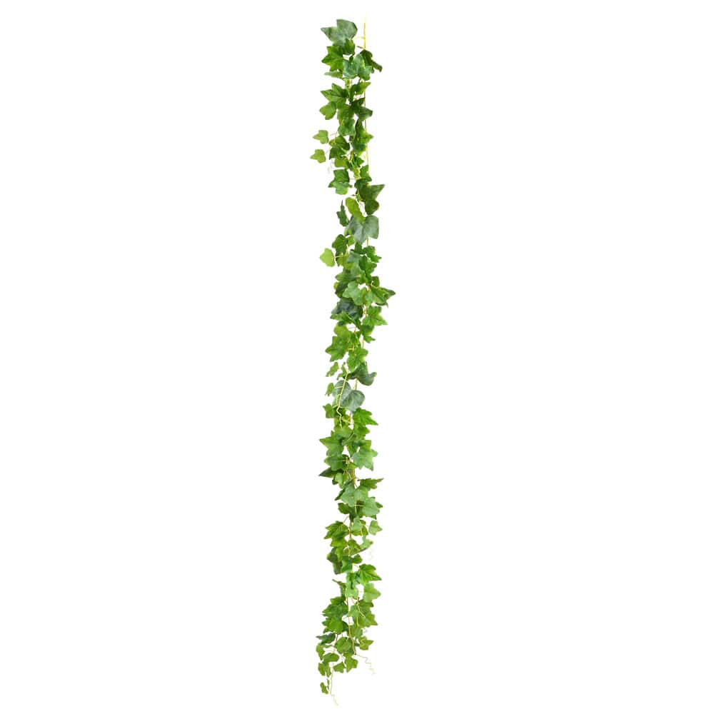 71&#x22; Artificial Green Frosted Ivy Vine, 3ct.