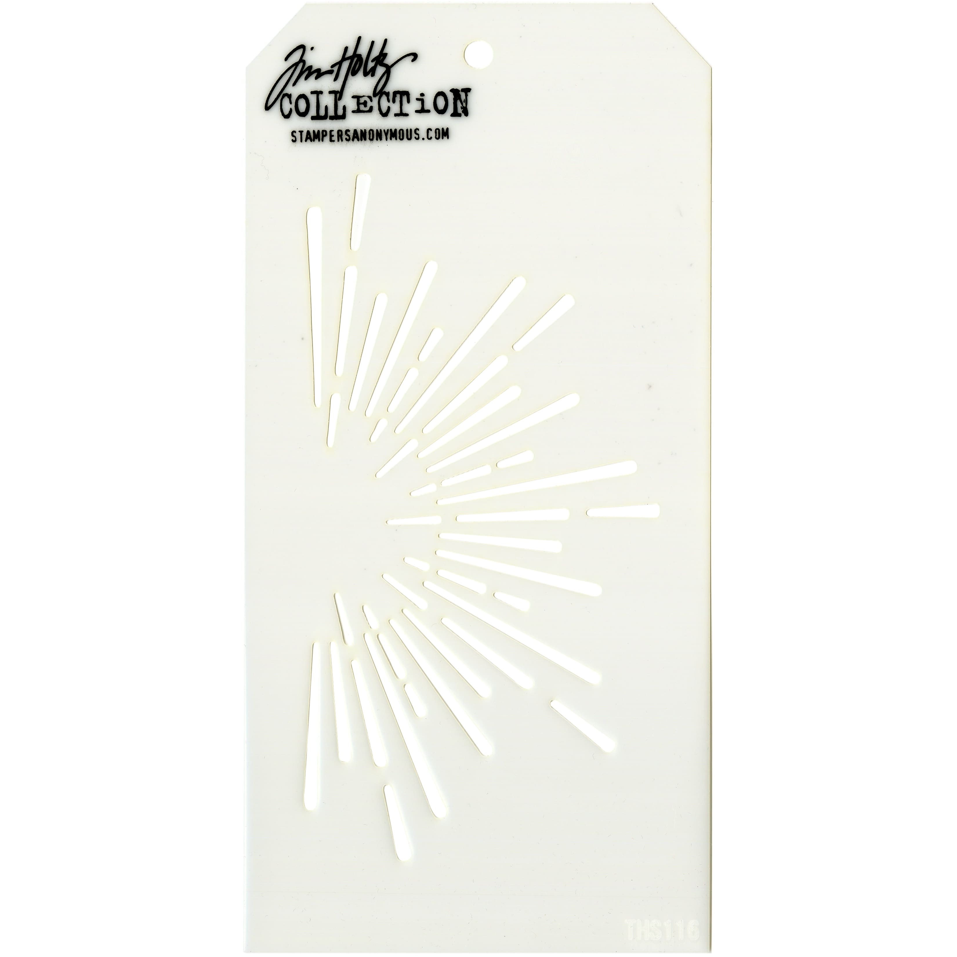 Stampers Anonymous Tim Holtz&#xAE; Burst Layered Stencil