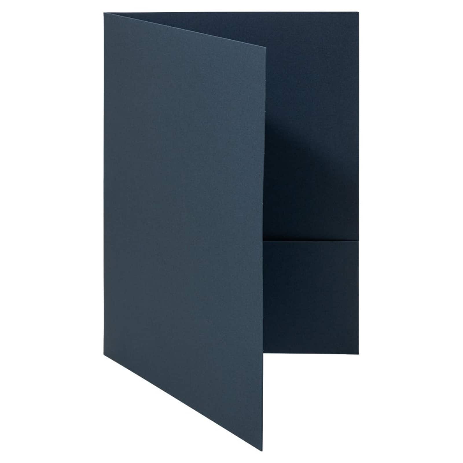 JAM Paper 9.5" x 11.5" 2-Pocket Linen Folders, 6ct.