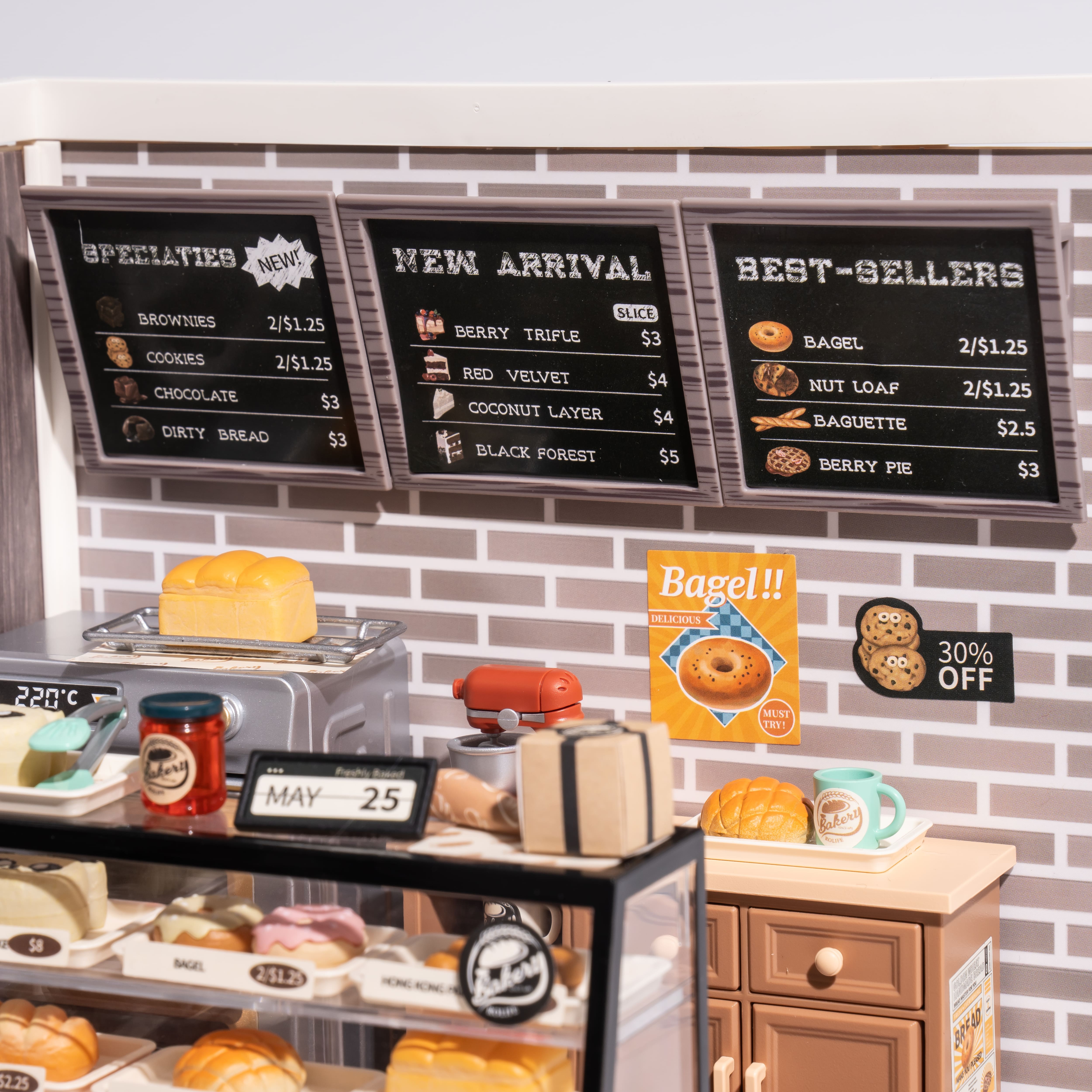 Rolife&#xAE; Super Creator Golden Wheat Bakery