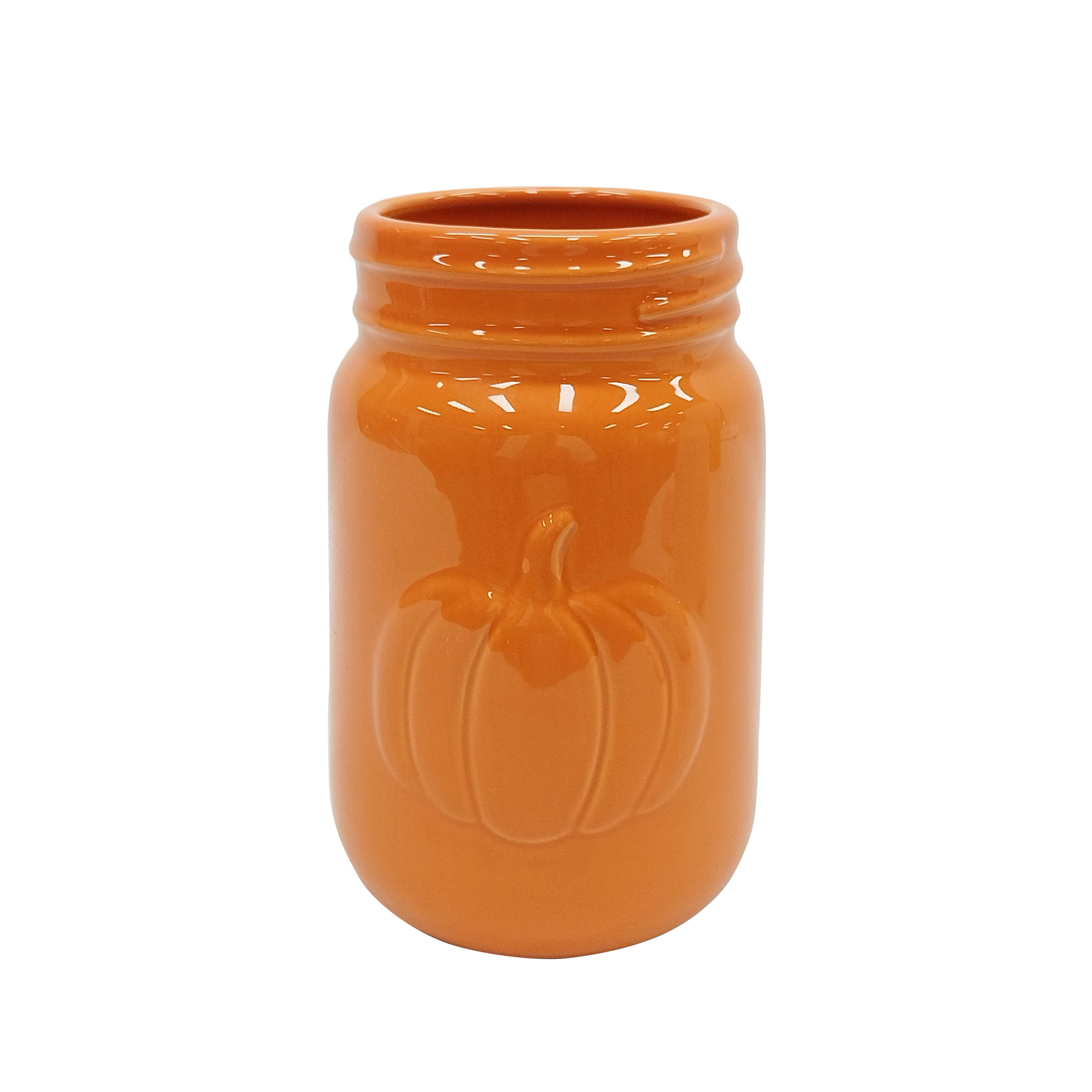 7" Pumpkin Decorative Container by Ashland®