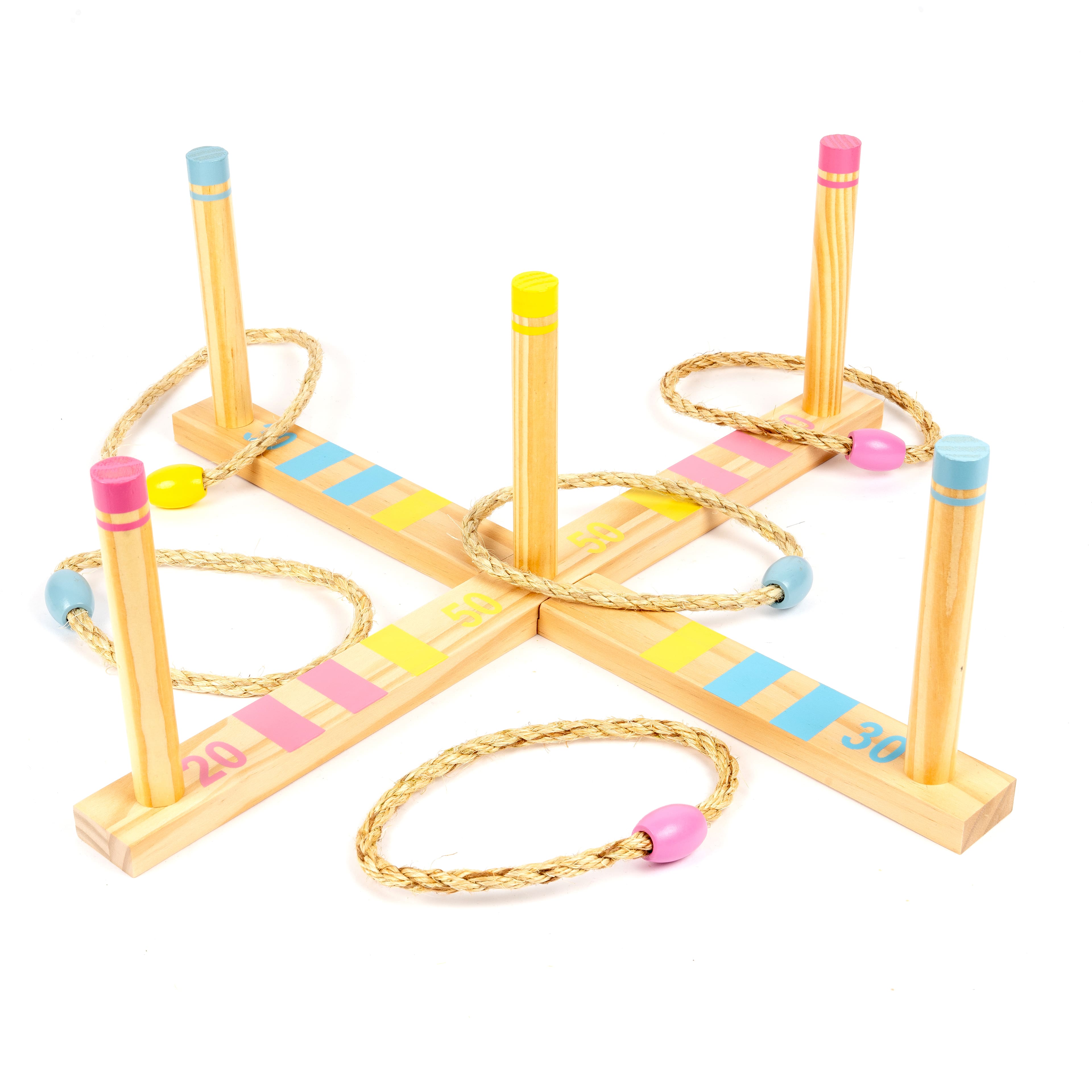 Professor Puzzle Wooden Ring Toss Set