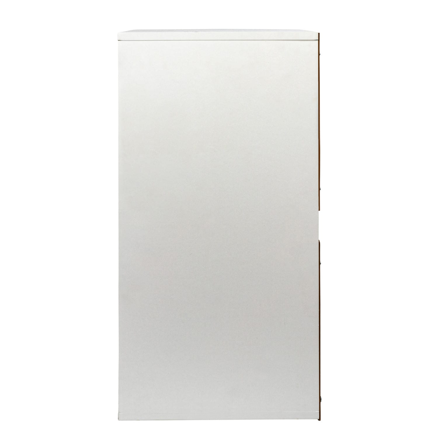 Household Essentials 30" Scandi White Finish Laundry Sorter Cabinet