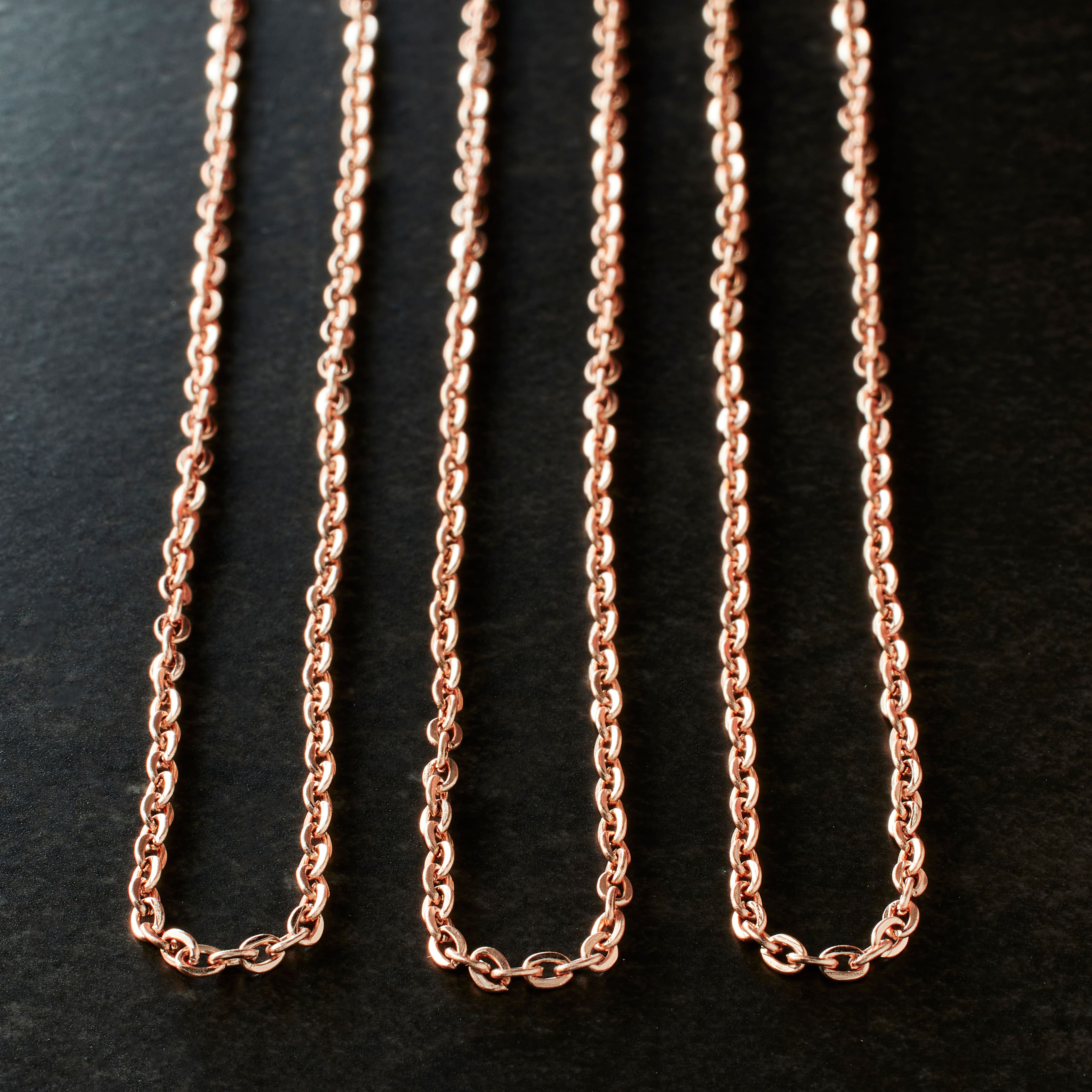 Rose Gold Chain Necklaces By Bead Landing™