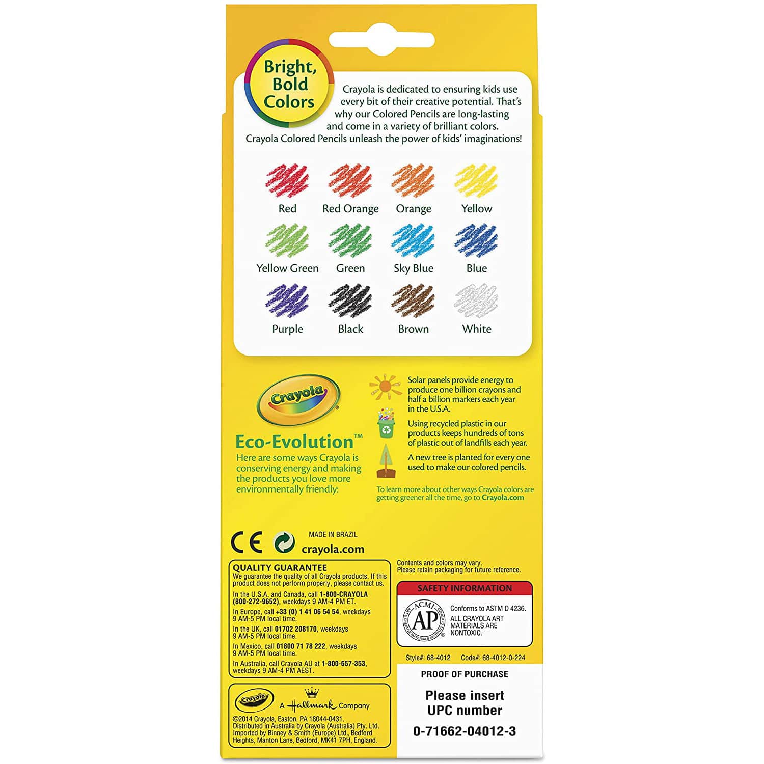 Crayola® Watercolor Colored Pencils, 12-Count