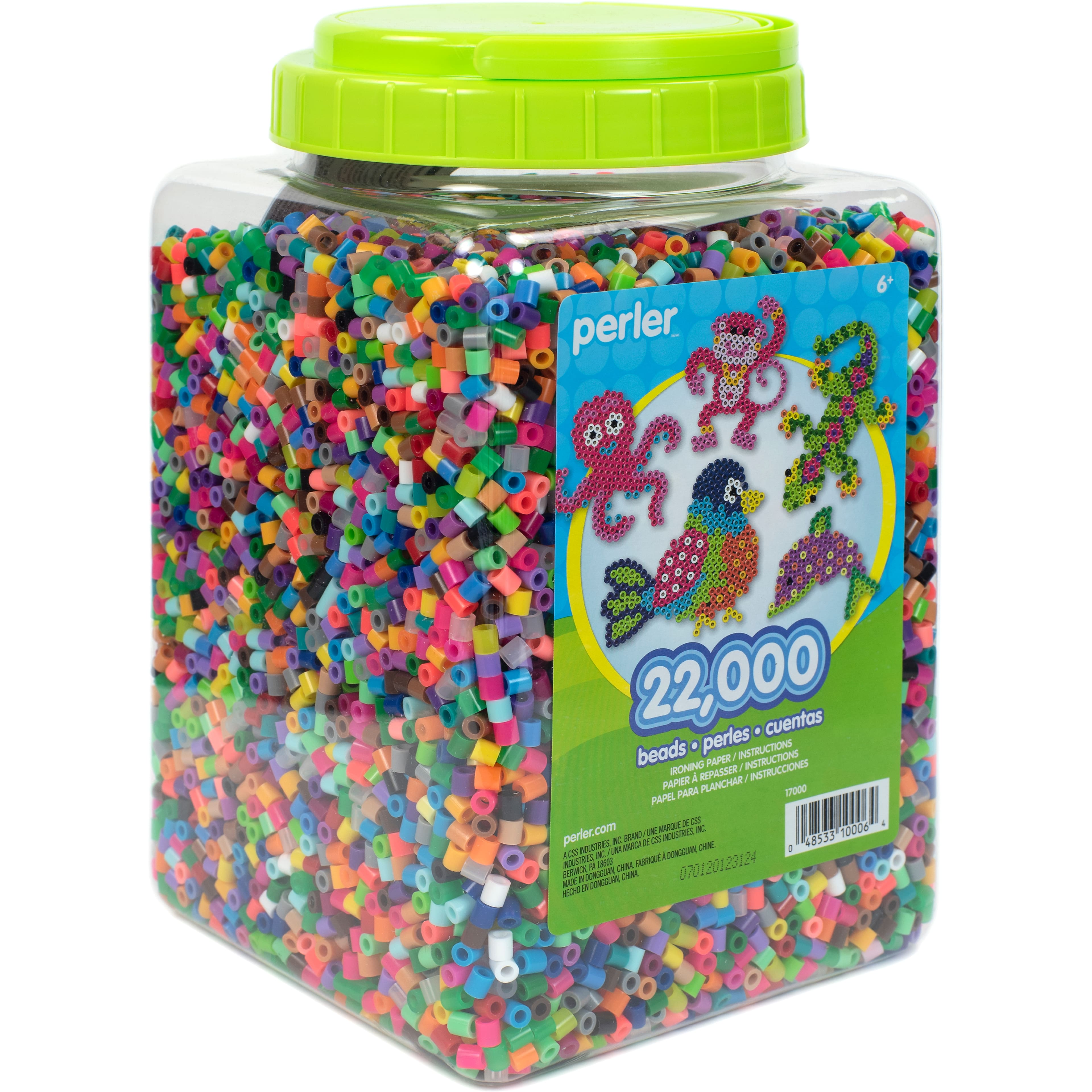 Perler® 22,000 Beads Multi-Mix Jar
