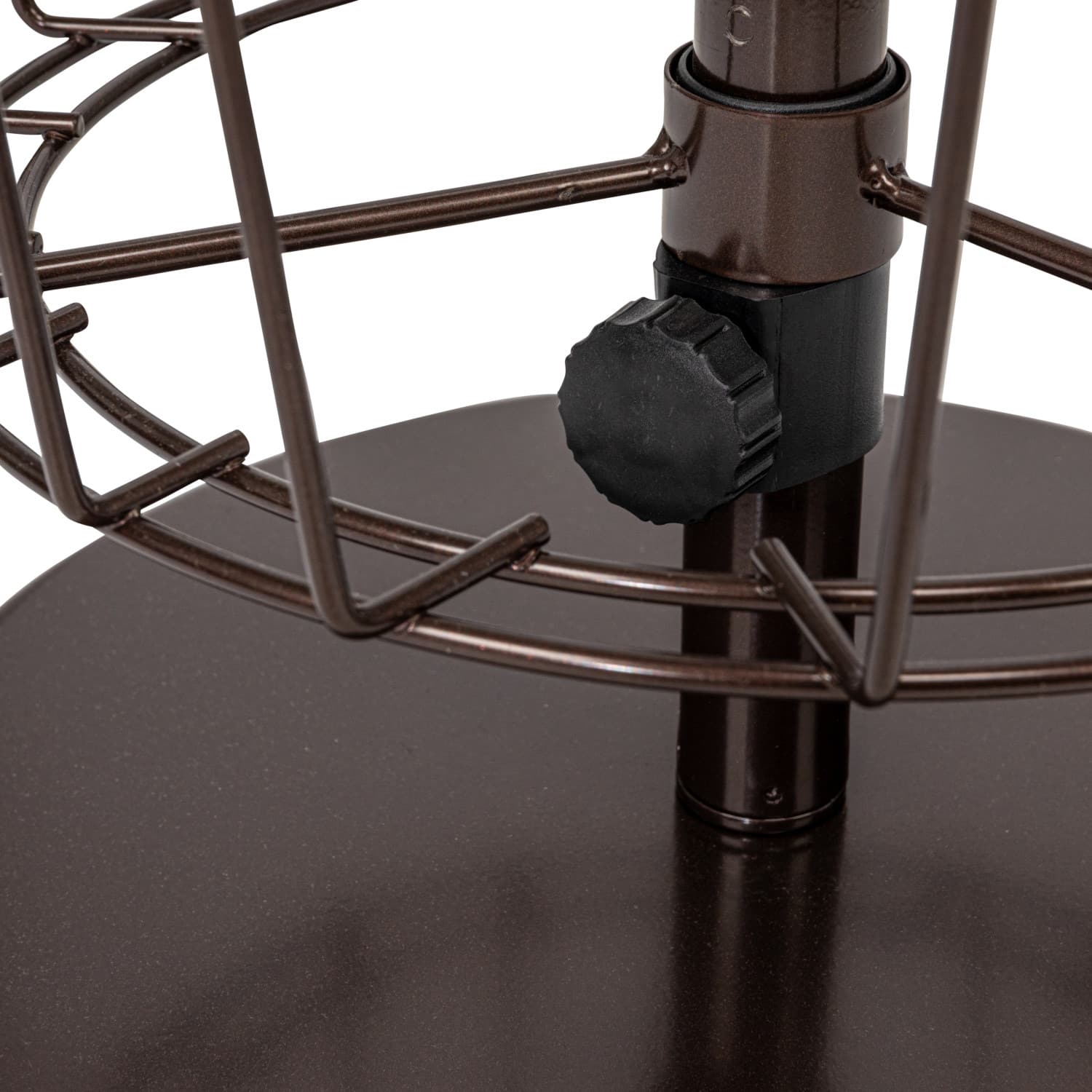 Household Essentials 4.5ft. Matte Bronze 3-Tier Boot Storage Tree