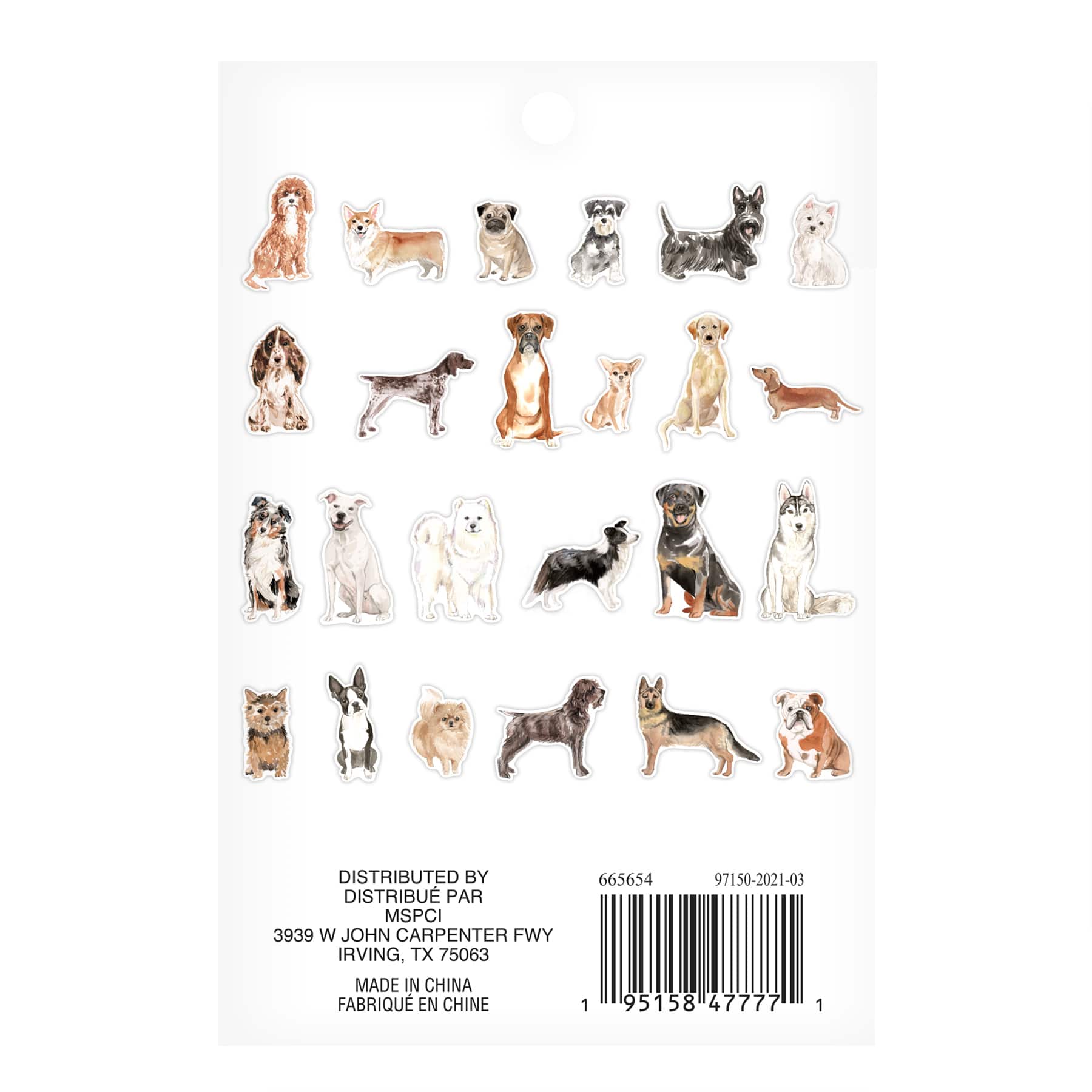 12 Pack: Dogs Die Cut Stickers by Recollections™