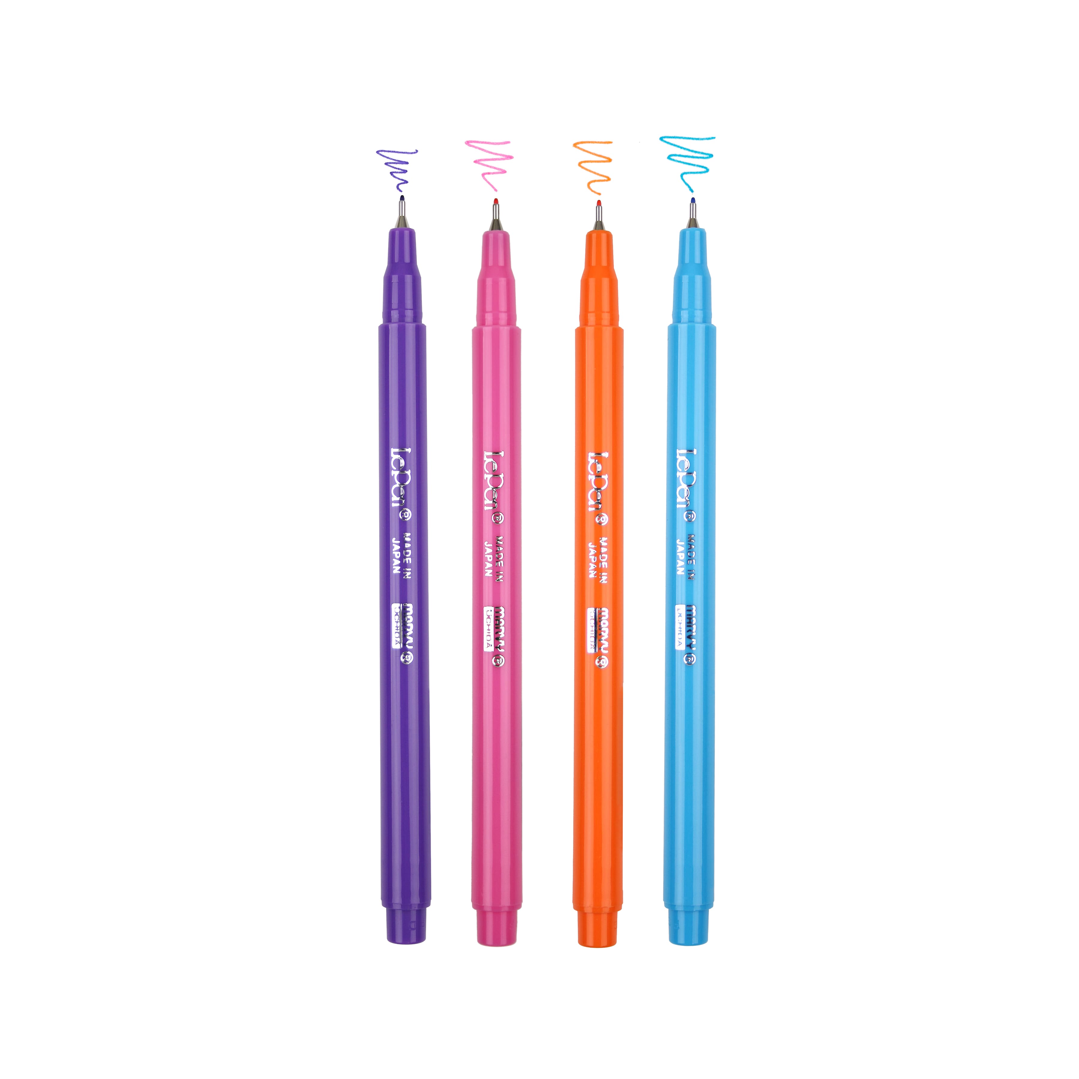 Marvy&#xAE; Uchida LePen&#xAE; Extra Fine 4 Brilliant Pen Set