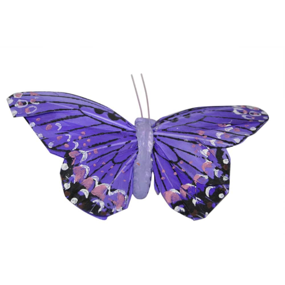 Reliant 5 Purple Butterflies, 12ct.