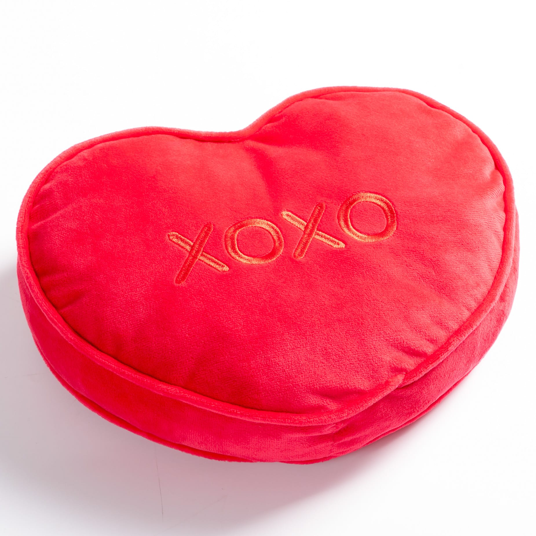 12" Red XOXO Heart Shaped Pillow by Ashland®