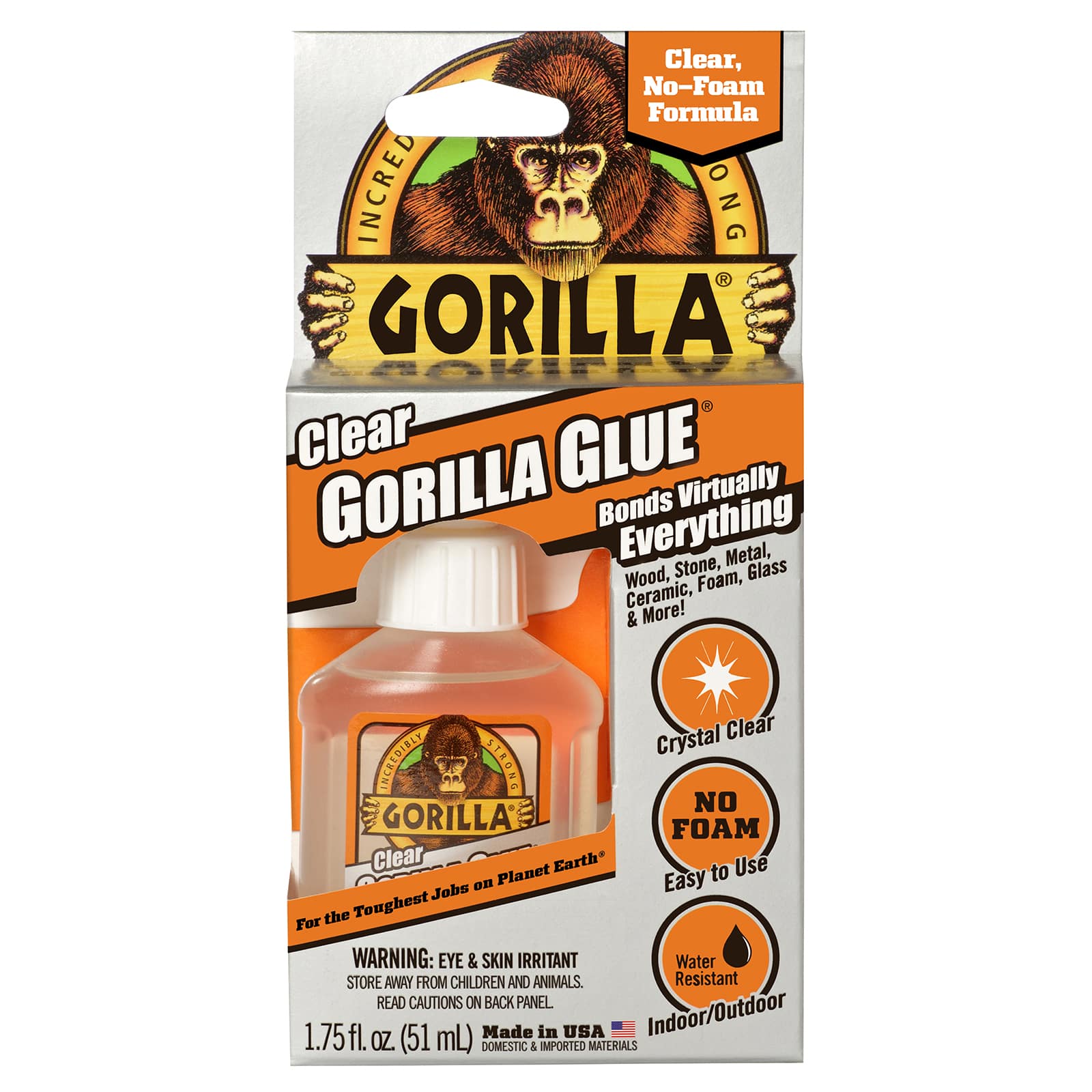 Gorilla® Clear Gorilla Glue®