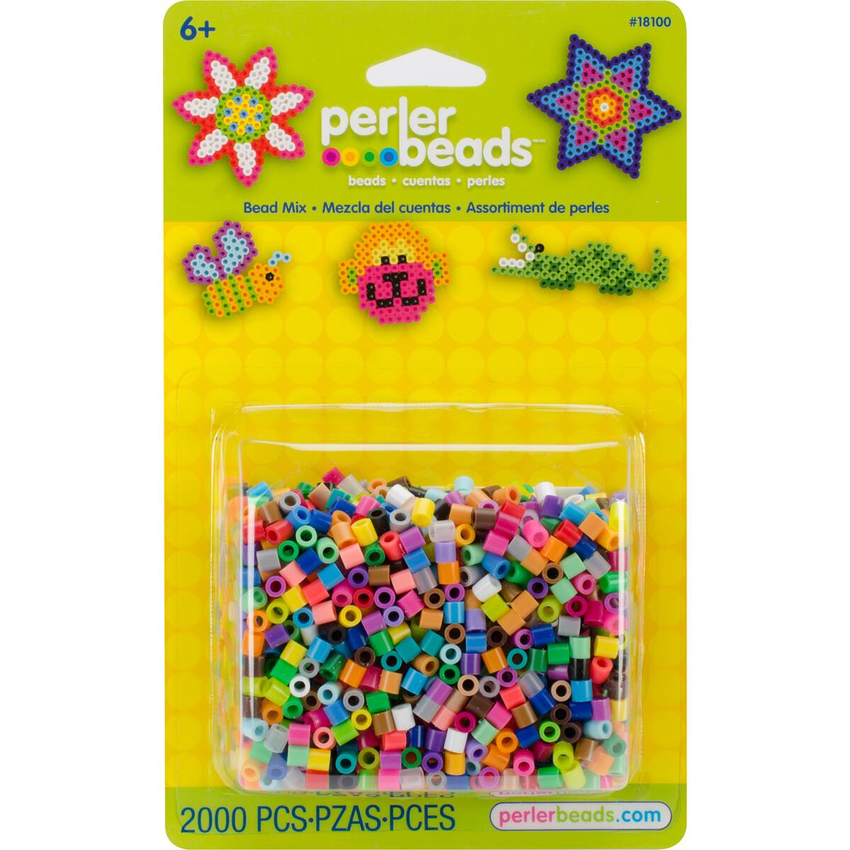 Perler™ Multicolor Bead Mix, 2,000ct. Michaels