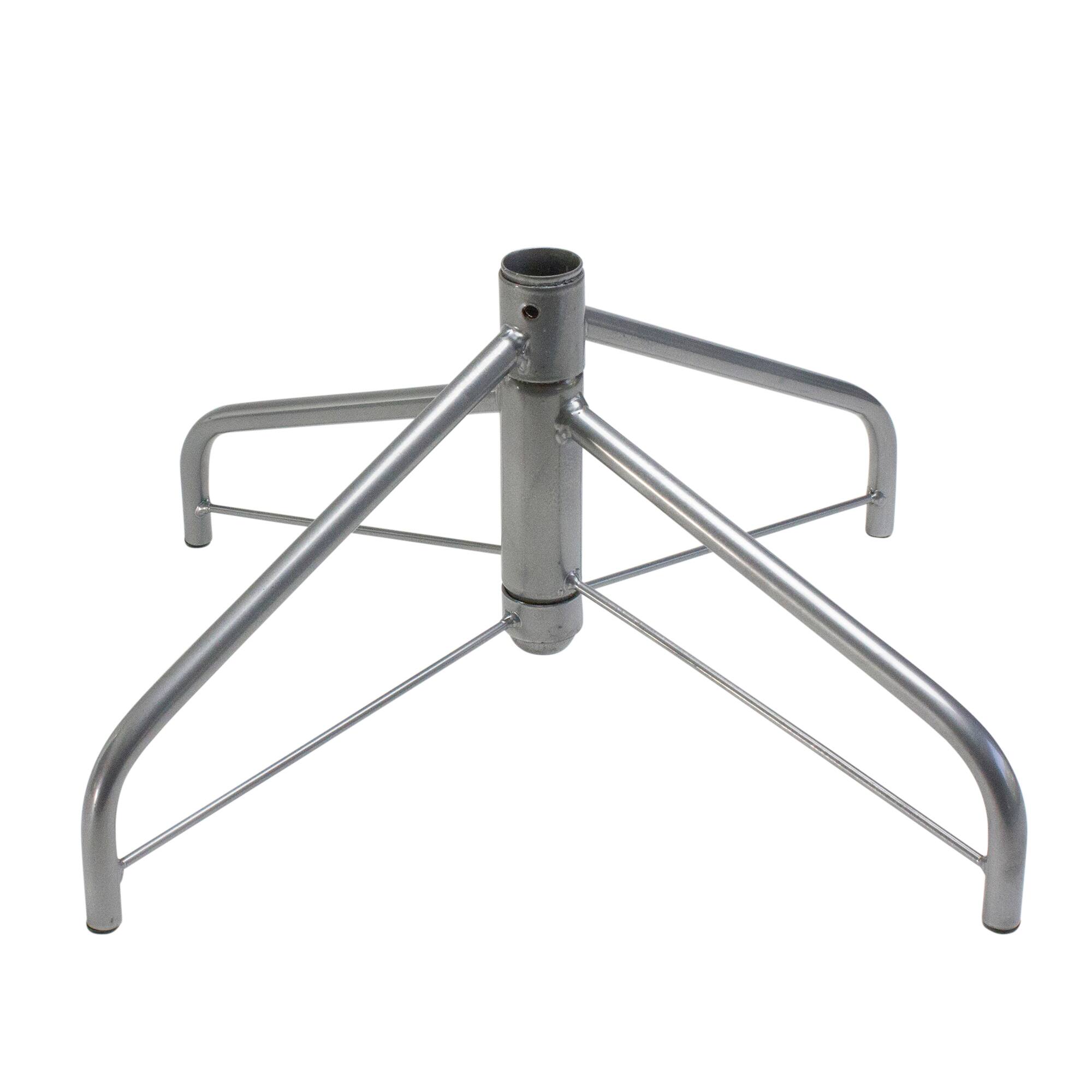 9ft. Unlit Metallic Platinum Artificial Tinsel Christmas Tree