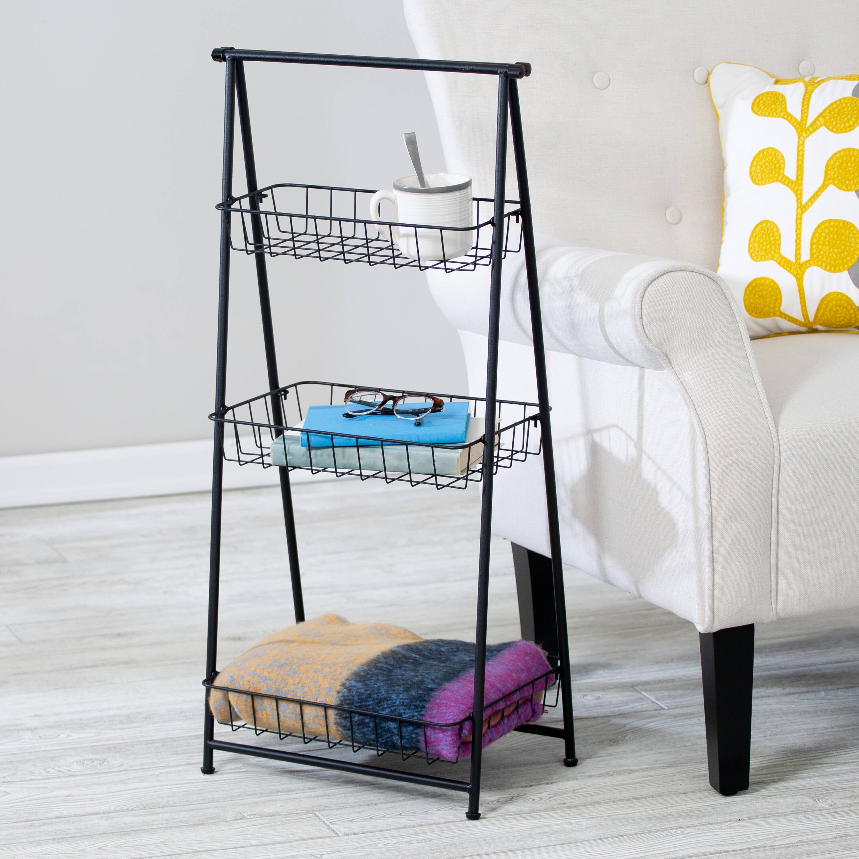 Honey Can Do 3-Tier Folding A-Frame Caddy