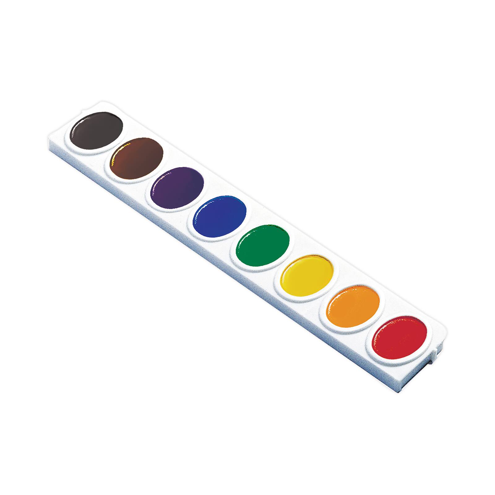 Prang&#xAE; 8 Color Watercolor Oval Pan Refill Tray, 9ct.