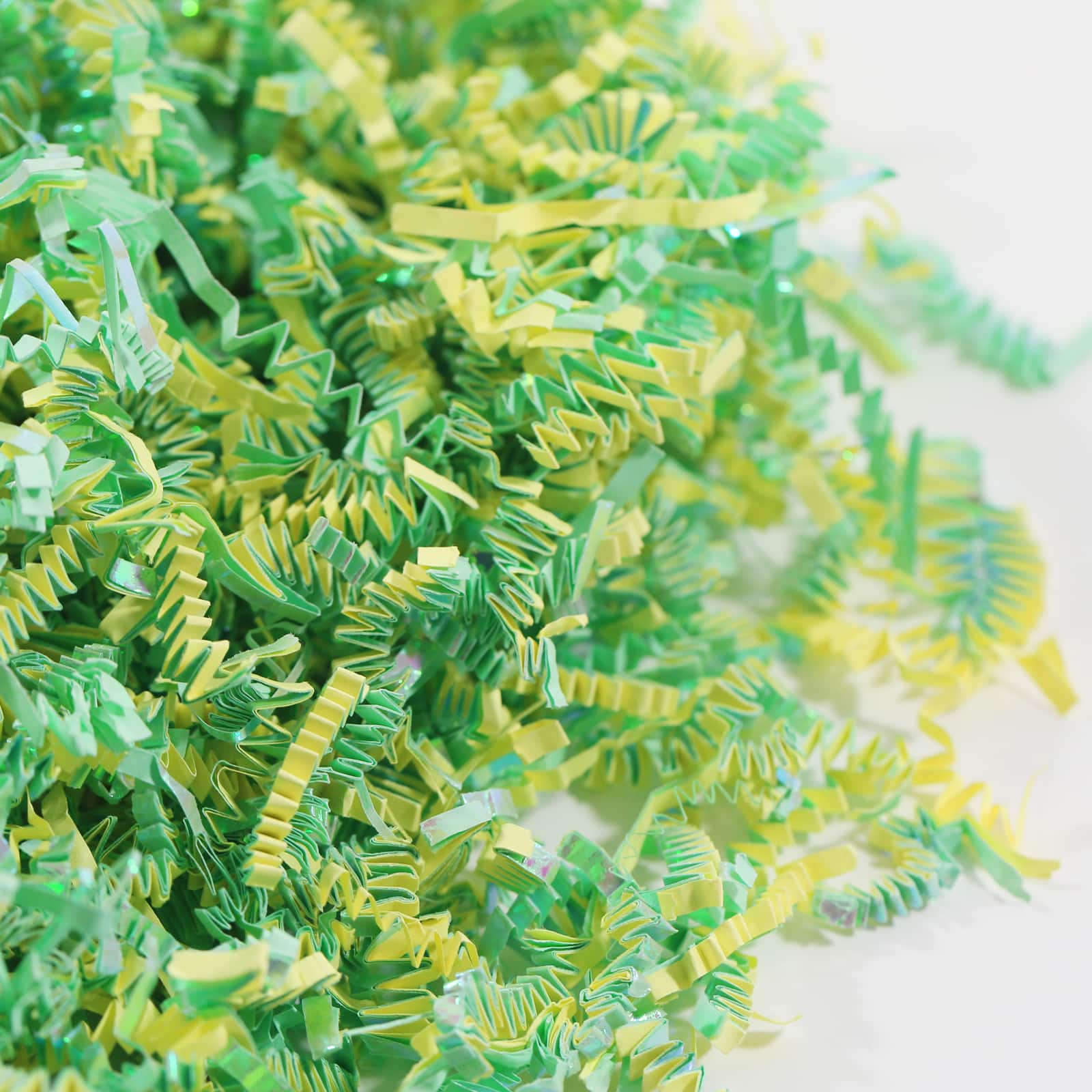 Mint Green &#x26; Yellow Paper Shreds by Celebrate It&#x2122; 