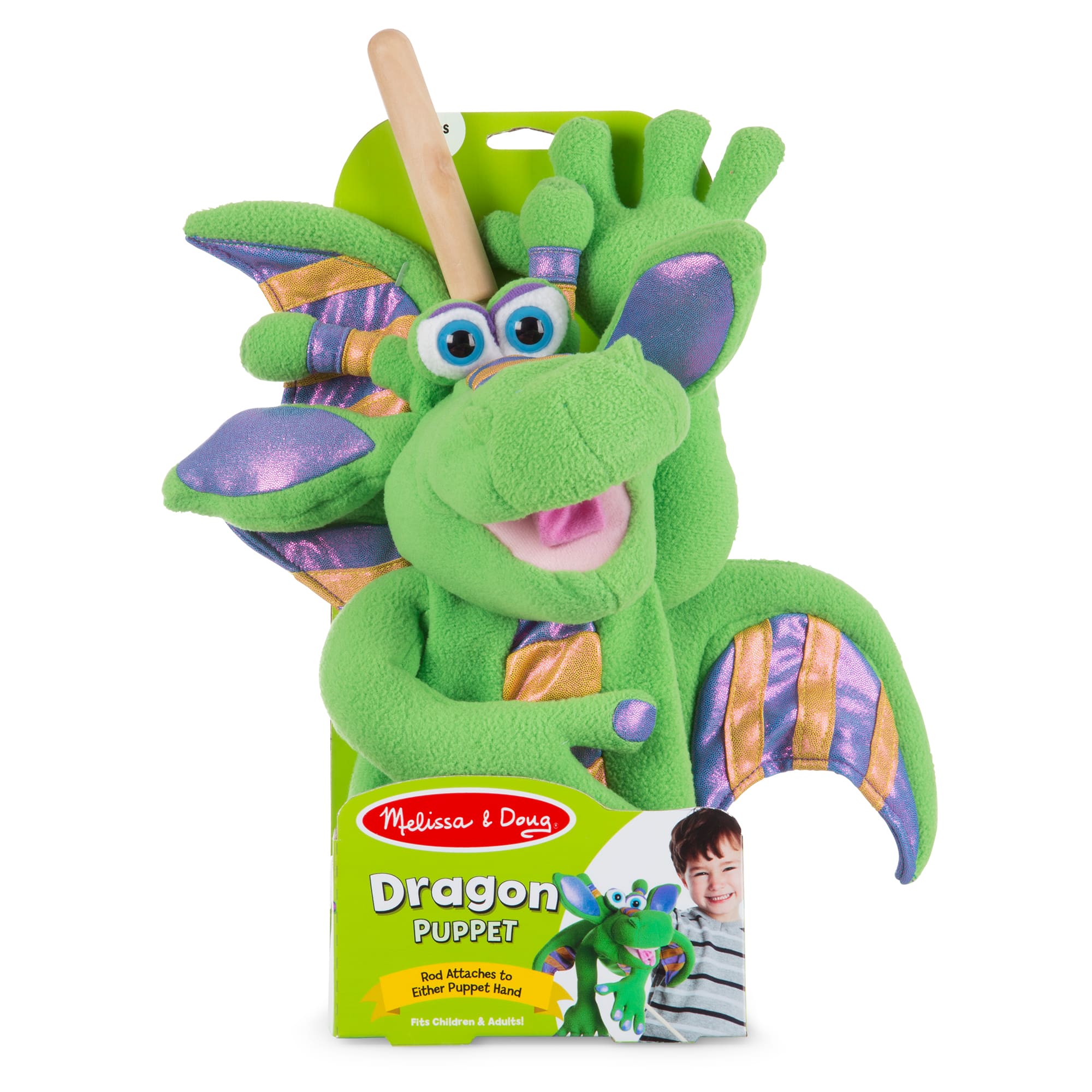 Melissa and best sale doug dragon puppet