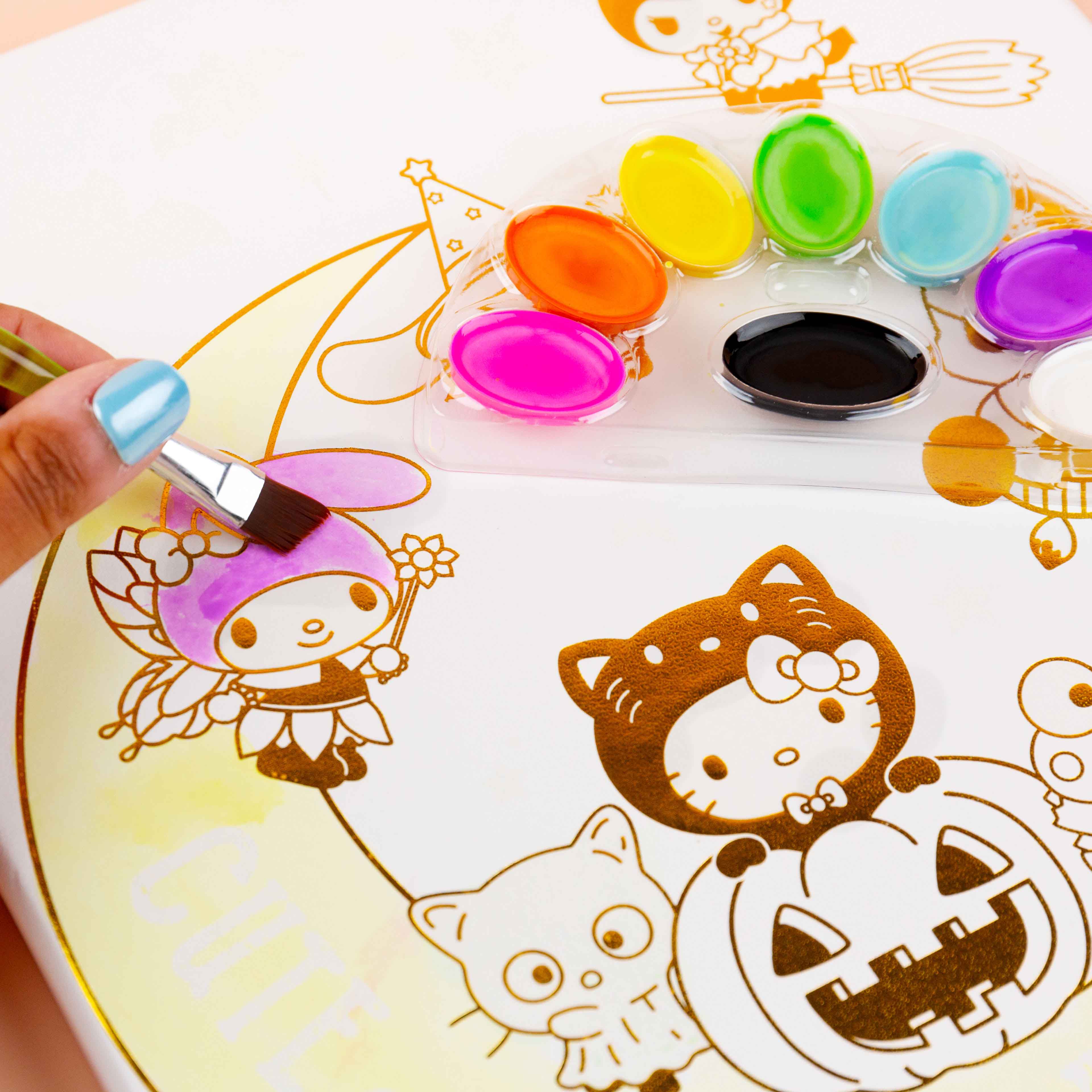 Hello Kitty&#xAE; &#x26; Friends Paint &#x26; Reveal Wall Art Kit