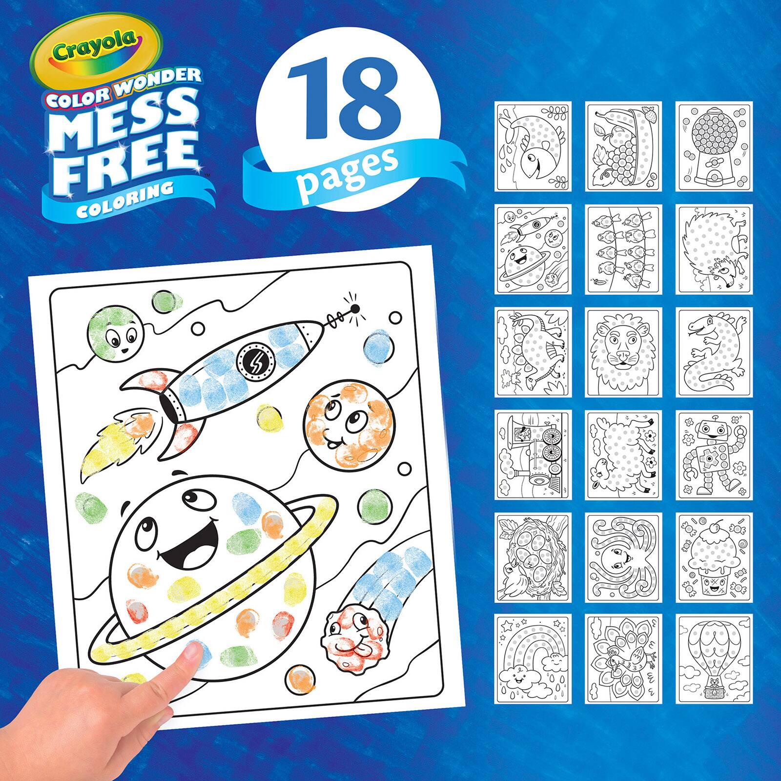 Crayola® Color Wonder® Fingerprint Activity Book