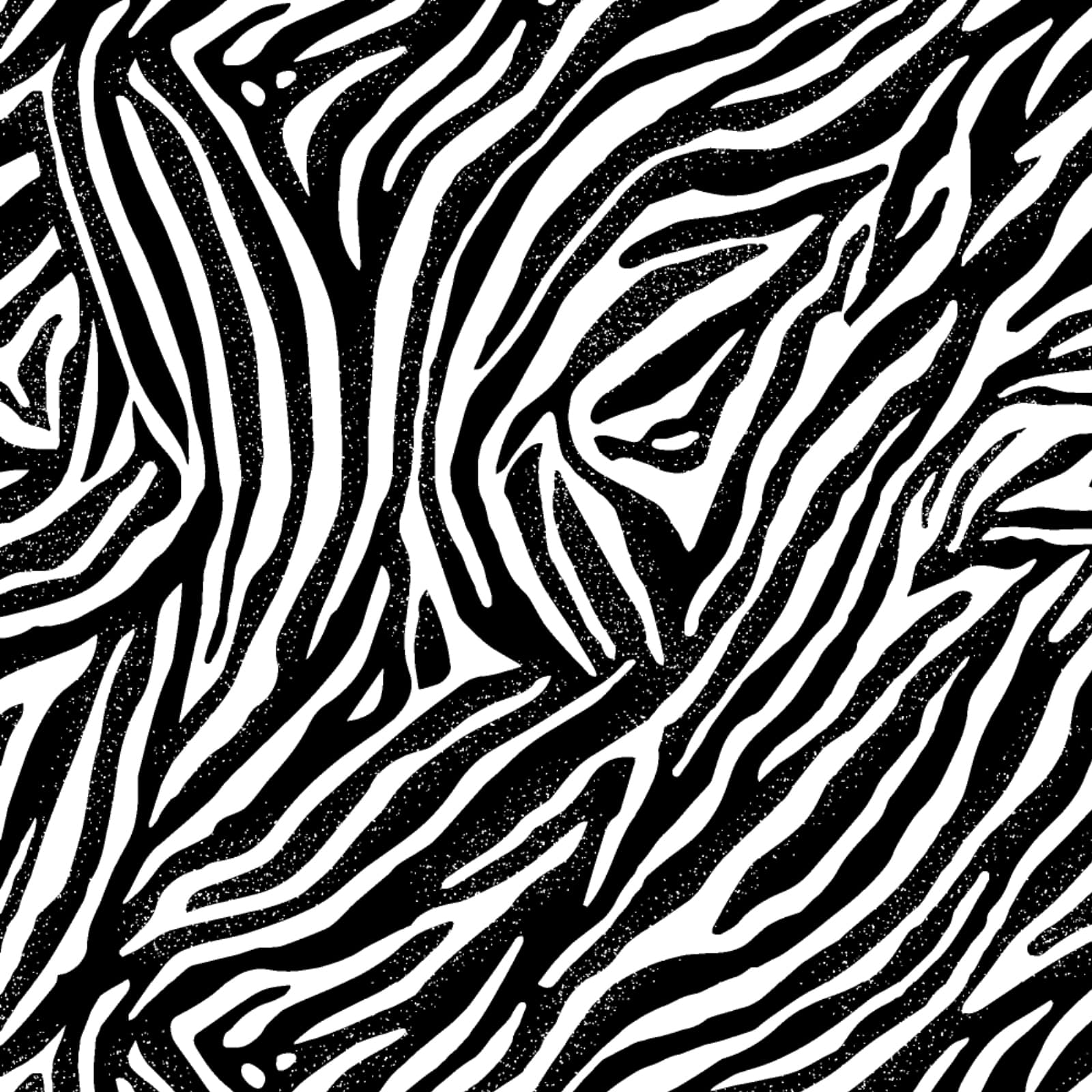 Black &#x26; White Zebra Cotton Fabric Bundle by Loops &#x26; Threads&#x2122;