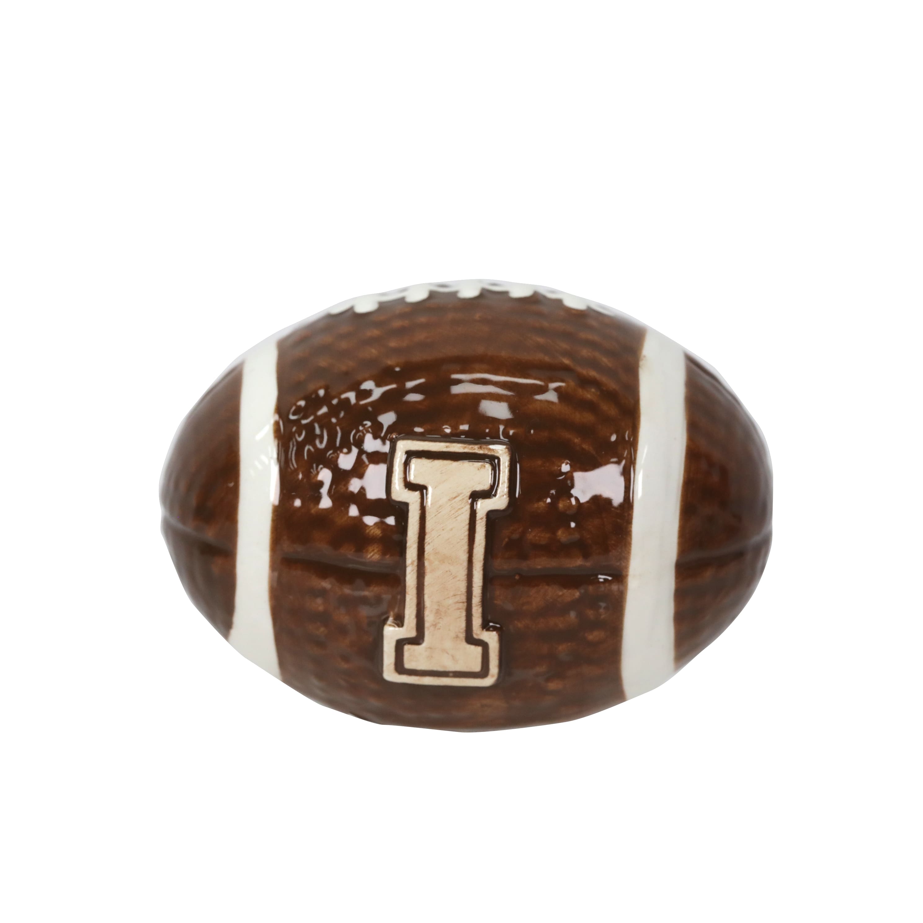 3.75&#x22;  Football Tailgate Monogram D&#xE9;cor by Celebrate It&#x2122;