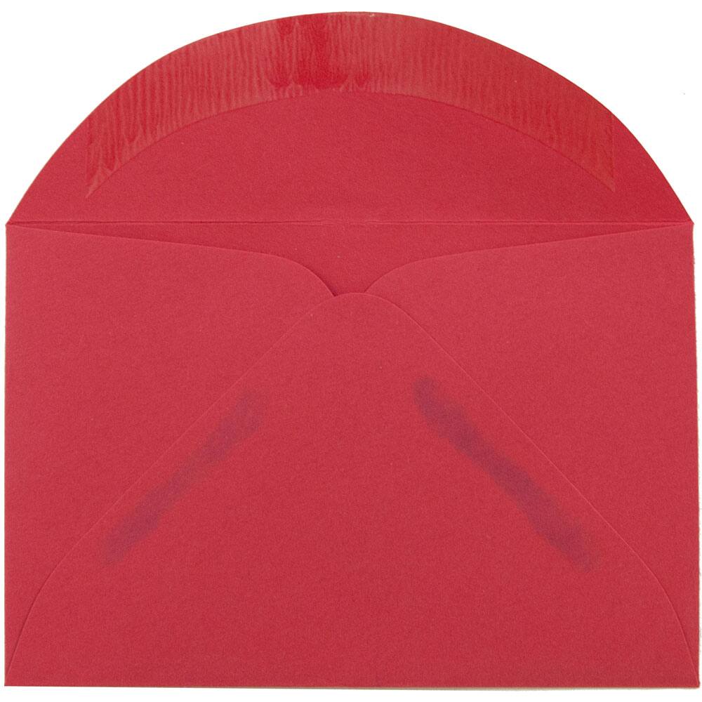 JAM Paper 2.3125&#x22; x 3.625&#x22; Red Recycled 3Drug Envelopes, 50ct.