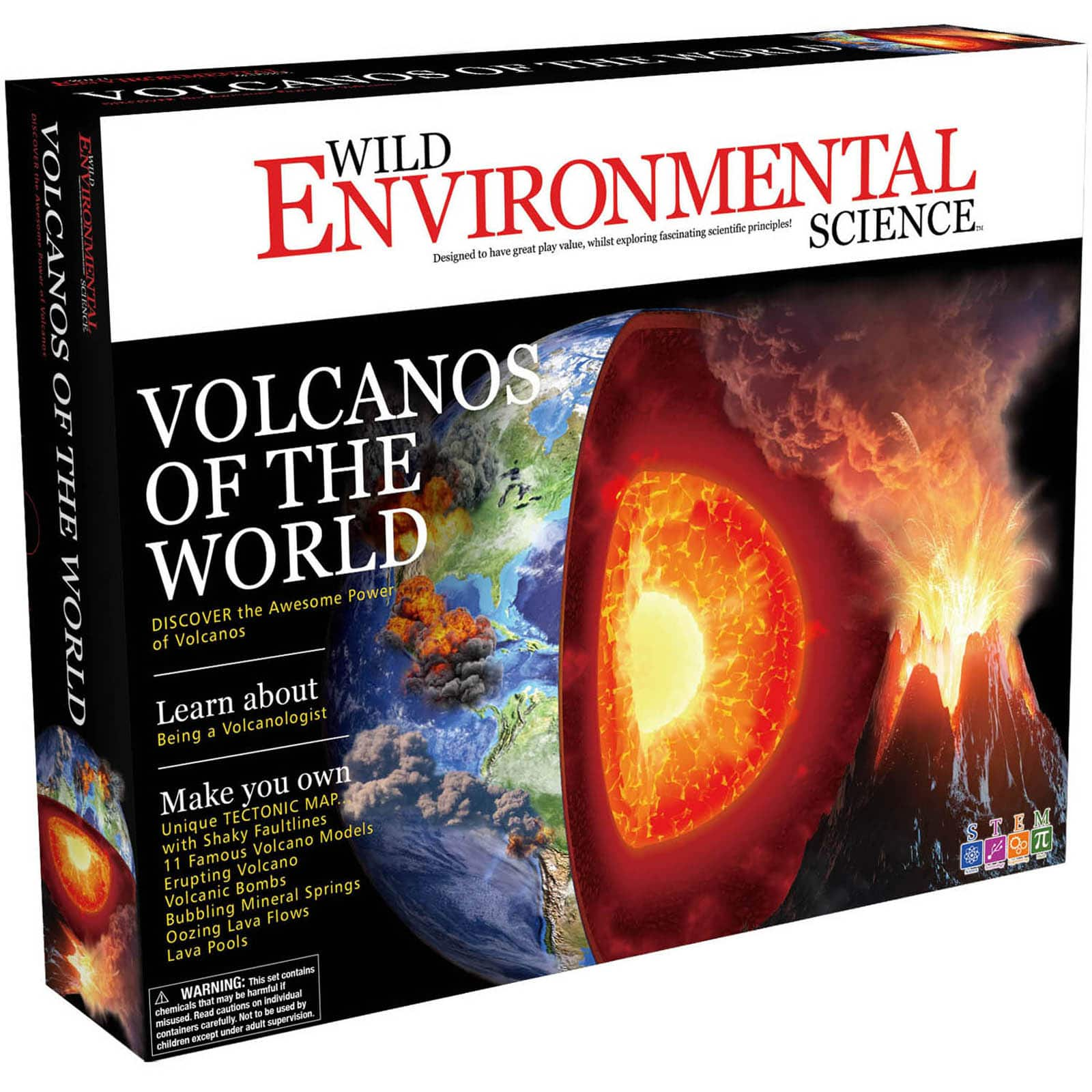 Learning Advantage&#x2122; Wild Environmental Science&#x2122; Volcanoes of the World Kit